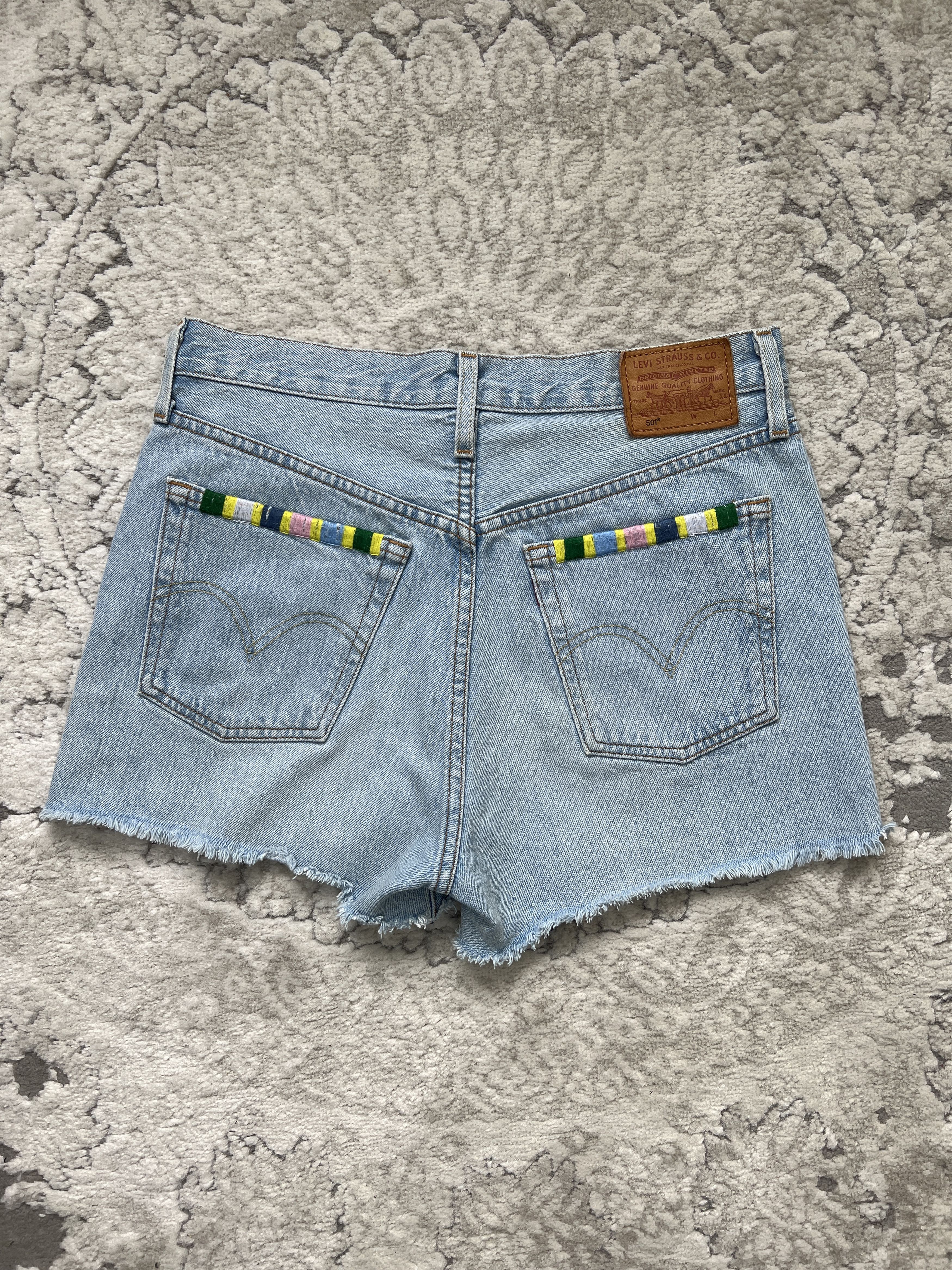 Levi's Levi’s 501 High Rise Cut-Off Women Denim Shorts 30"-31" Size 30" / US 8 / IT 44 - 1 Thumbnail