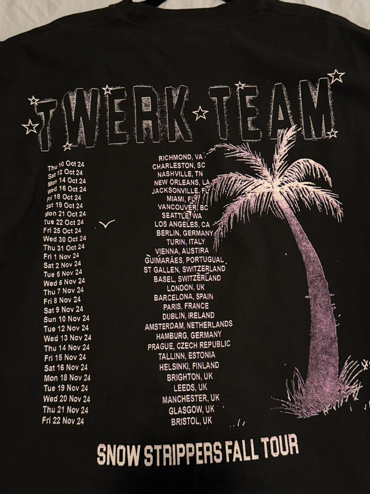 Band Tees Snow Strippers Dover Street Market Twerk Team Tshirt Size US L / EU 52-54 / 3 - 5 Thumbnail