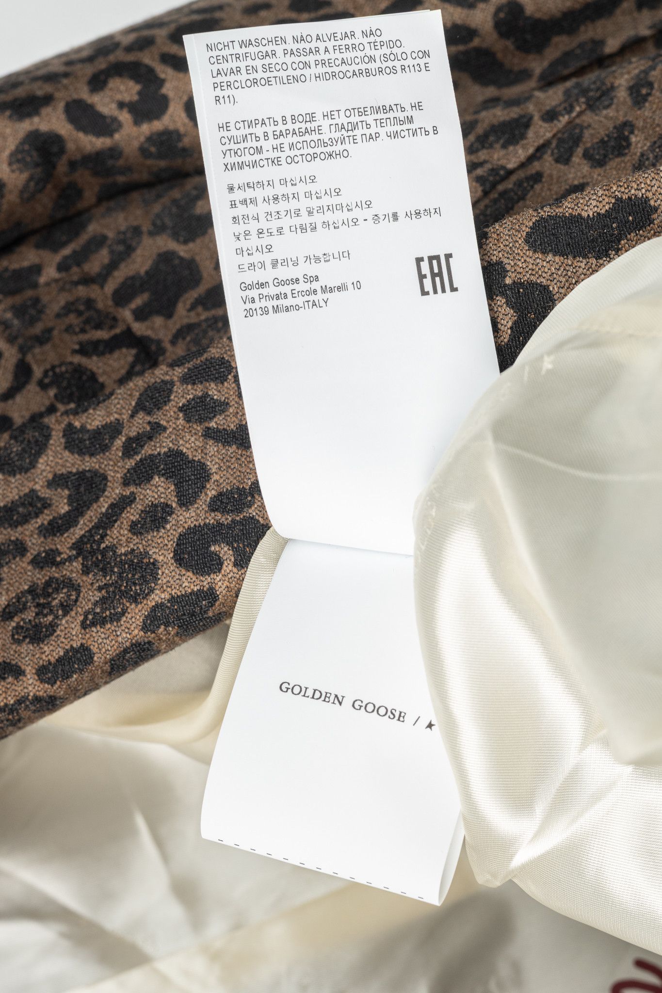 Golden Goose Golden Goose Animalier Leopard Single-Breasted Blazer Size S / US 4 / IT 40 - 13 Thumbnail