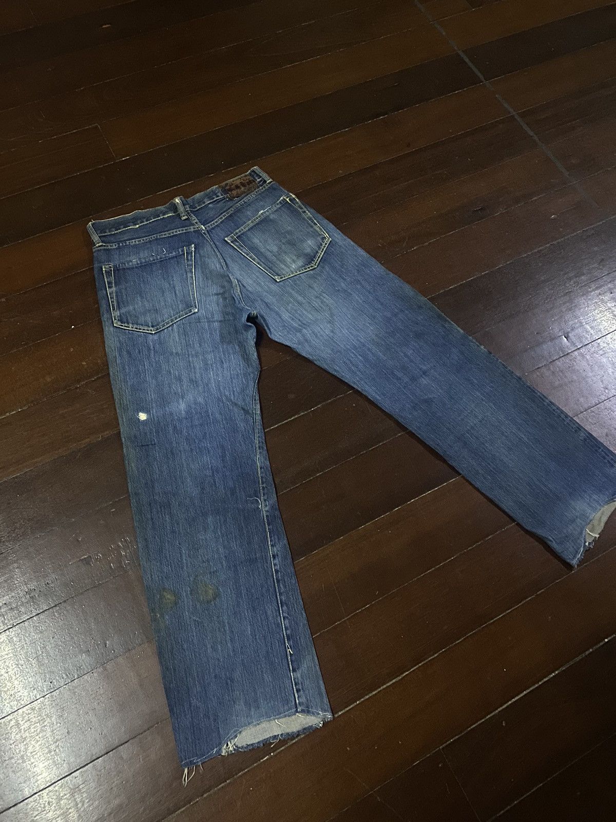 Japanese Brand × Studio D'Artisan × Vintage FIRE 🔥 vintage Studio D’Artisan DO2AXX Selvedge Denim Size US 32 / EU 48 - 13 Thumbnail