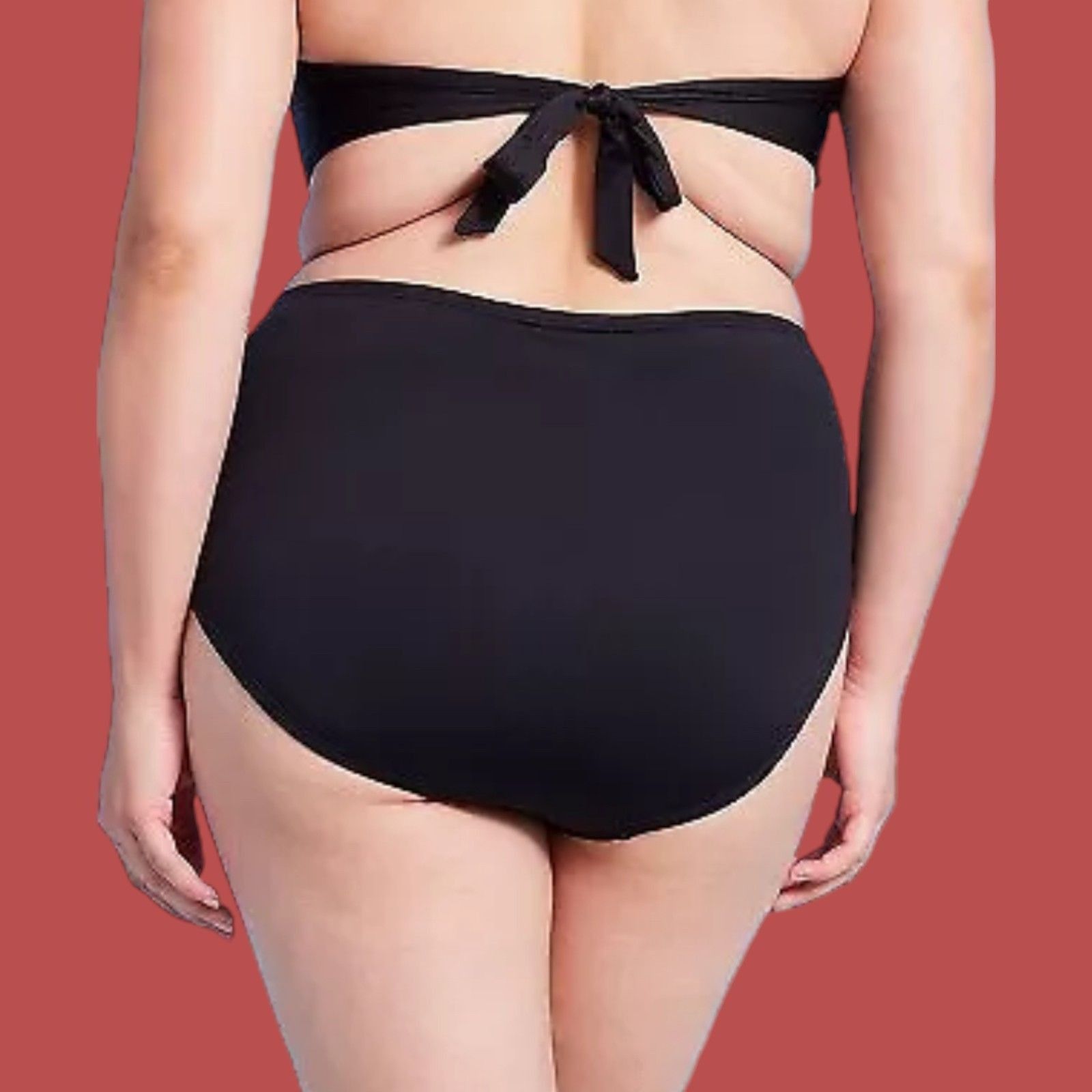 Other Kona Sol-Women's Full Coverage Tummy Control High Waist Biki Size ONE SIZE - 2 Thumbnail