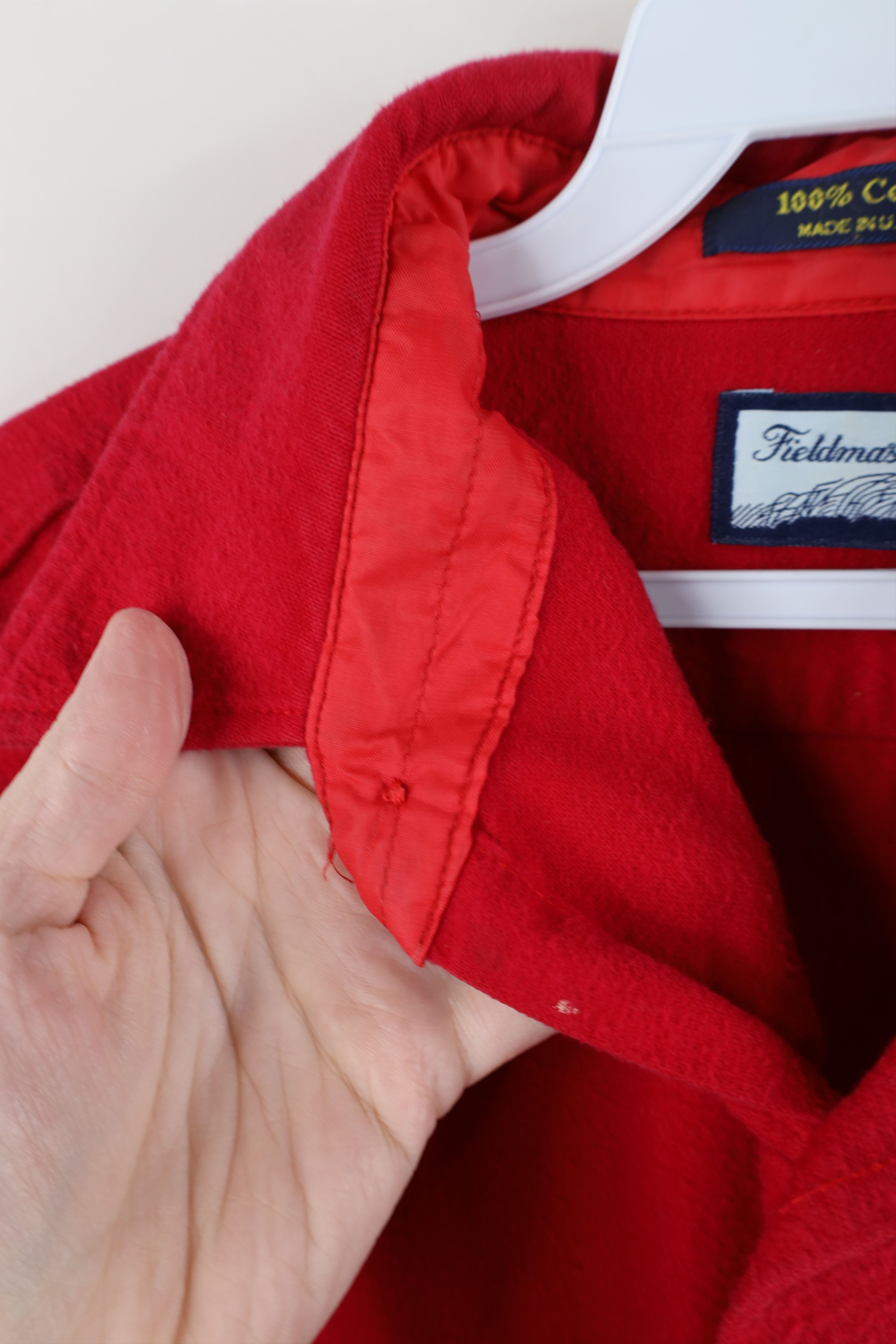 Vintage Vintage 70s Streetwear Cloth Collared Button Shirt USA Size US L / EU 52-54 / 3 - 7 Thumbnail