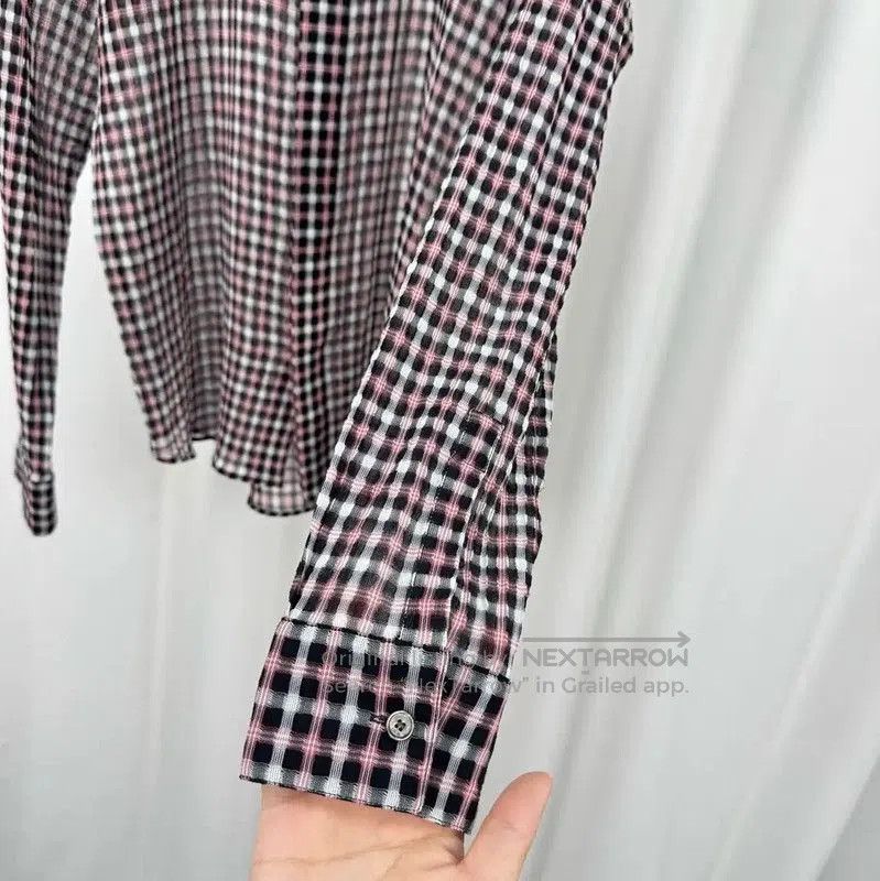 Dior Dior Men's Long Sleeve Checkered Shirt . Size US M / EU 48-50 / 2 - 4 Thumbnail