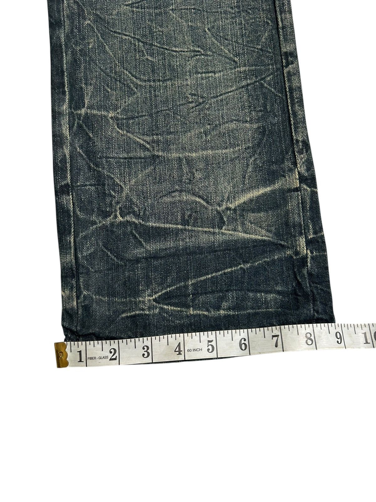 Japanese Brand × Kapital × Vintage Double Waist Skull Japanese Punk Style Denim Jeans Size US 33 - 25 Thumbnail