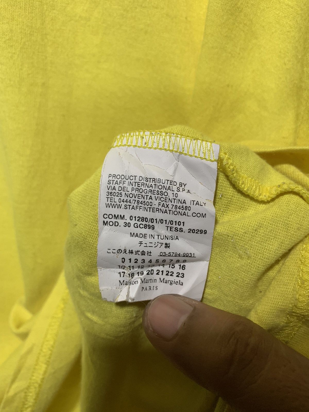 Maison Margiela Maison Margiela AIDS poem t shirt Size US L / EU 52-54 / 3 - 7 Thumbnail