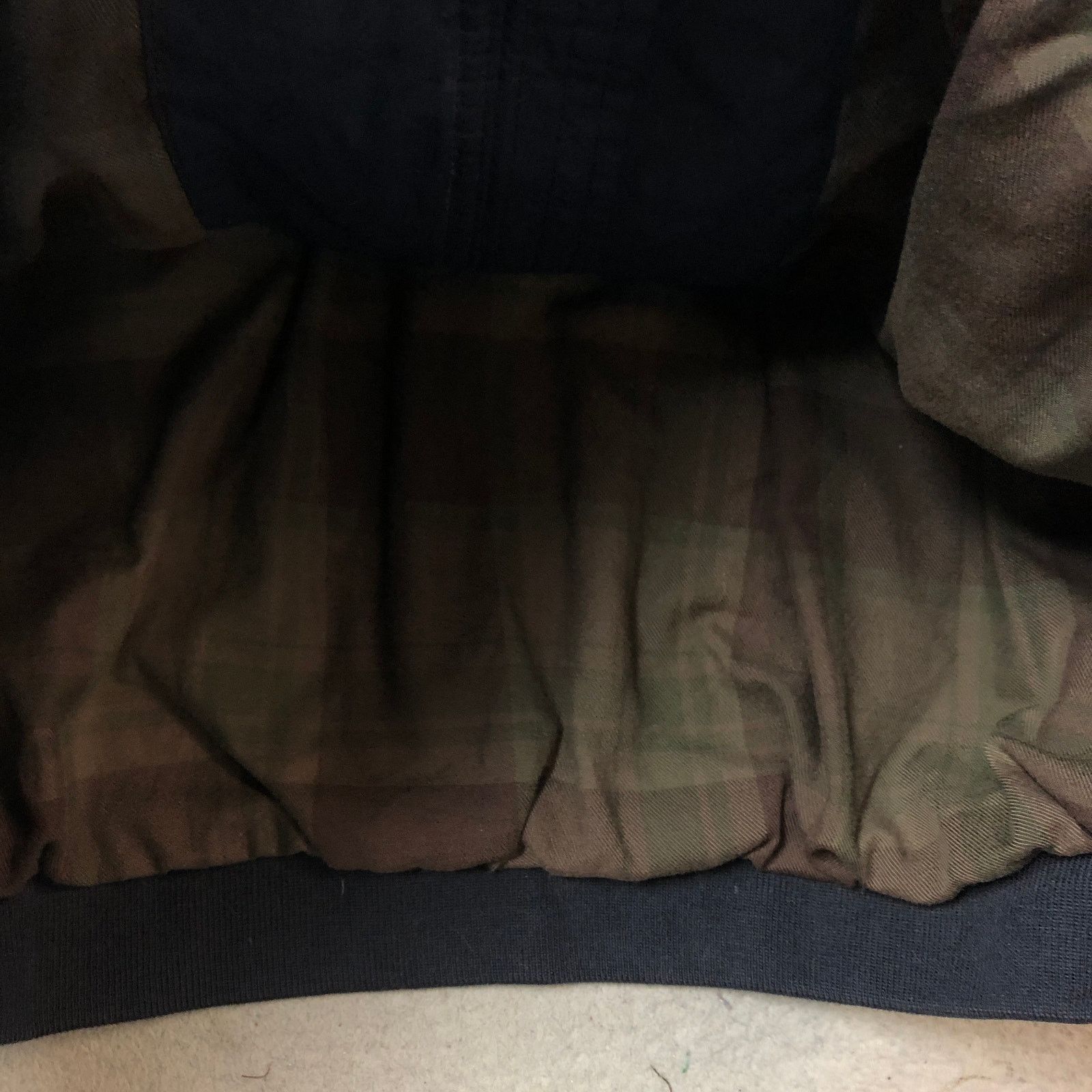 L.L. Bean LL Bean Flannel Lined Nylon Warm Up Jacket Mens XXL Navy Size US XXL / EU 58 / 5 - 7 Thumbnail
