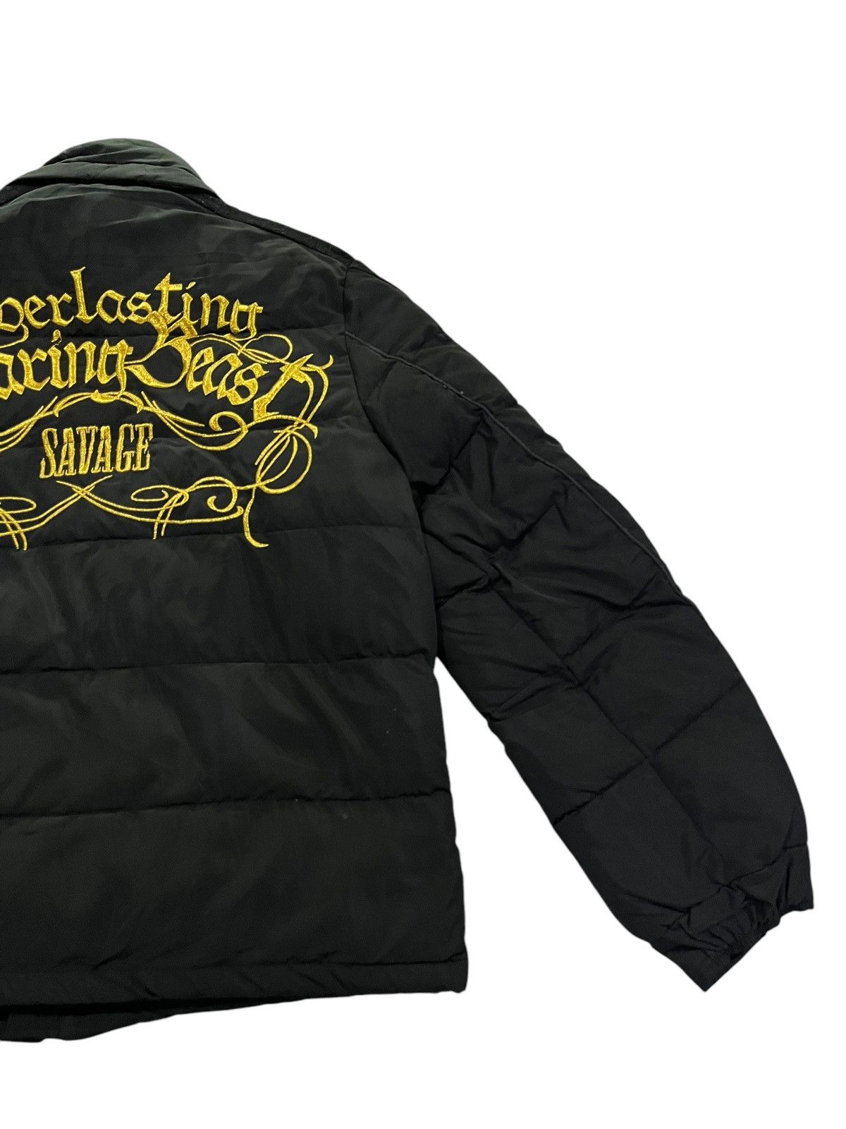 Hysteric Glamour ☠️COOL DRIVE STRIKER☠️ BLACK SENSE PUNK LGB PUFFER DOWN JACKET Size US M / EU 48-50 / 2 - 18 Thumbnail