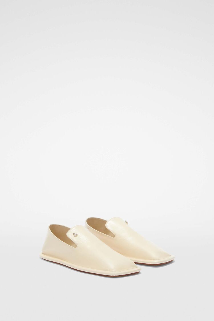 Jil Sander o1mt1gz0625 Slippers in Beige Size US 7 / IT 37 - 3 Thumbnail