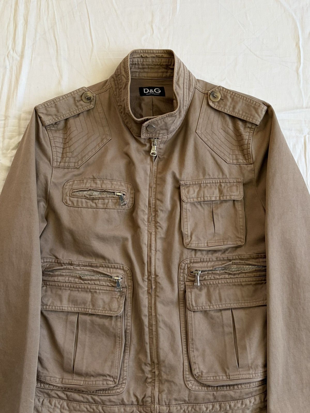 Dolce & Gabbana Dolce & Gabbana D&G early2000s utility cargo bomber jacket Size US XL / EU 56 / 4 - 5 Thumbnail