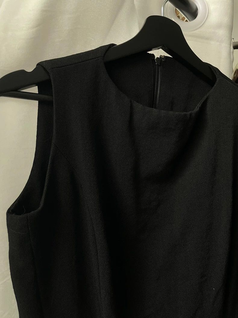 Yohji Yamamoto yohji Yamamoto size 2 Midcentury Black Wool Short Sleeve D Size M / US 6-8 / IT 42-44 - 3 Thumbnail