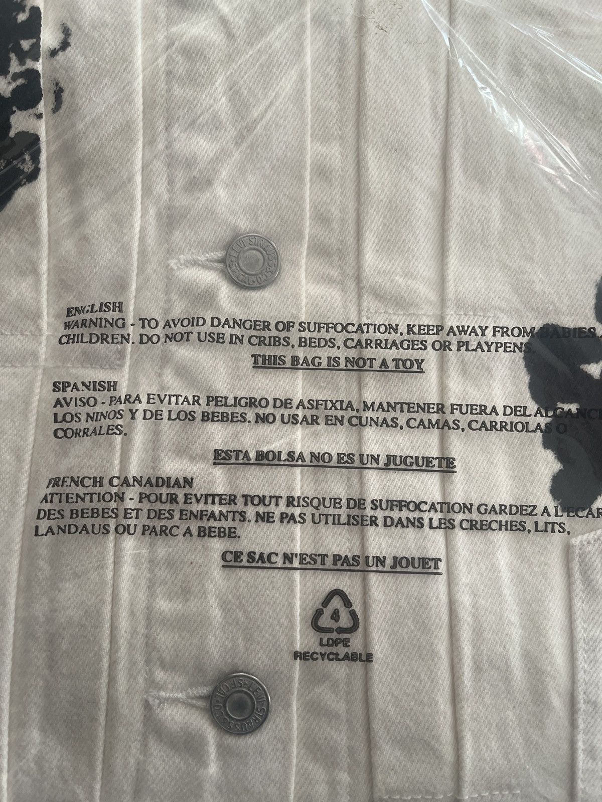 DENIM TEARS Type 2 all Over Wreath White XXL Size US XXL / EU 58 / 5 - 5 Thumbnail