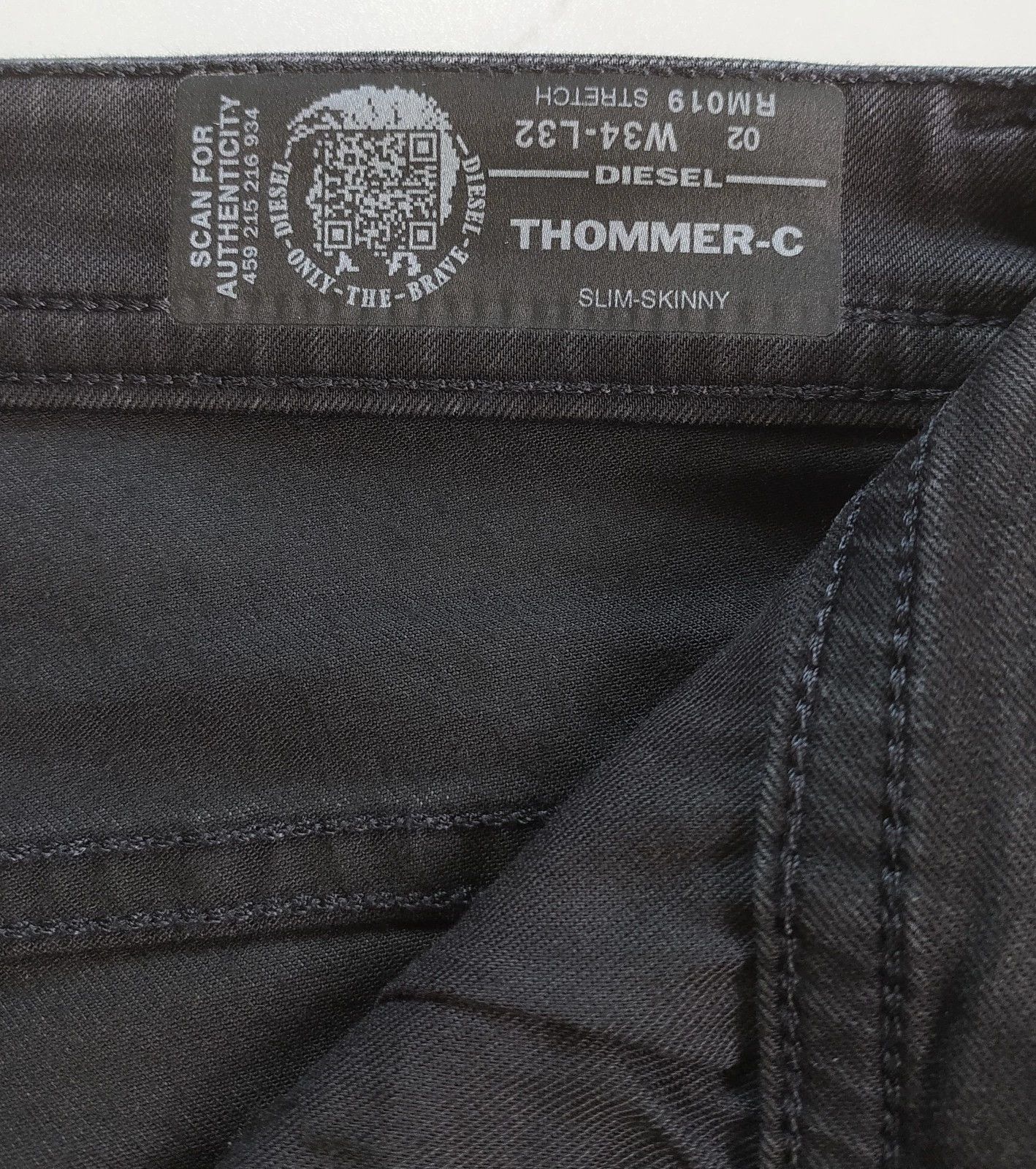 Diesel Diesel THOMMER-C L.32 MENS JEANS T/9604 Size US 34 / EU 50 - 7 Thumbnail