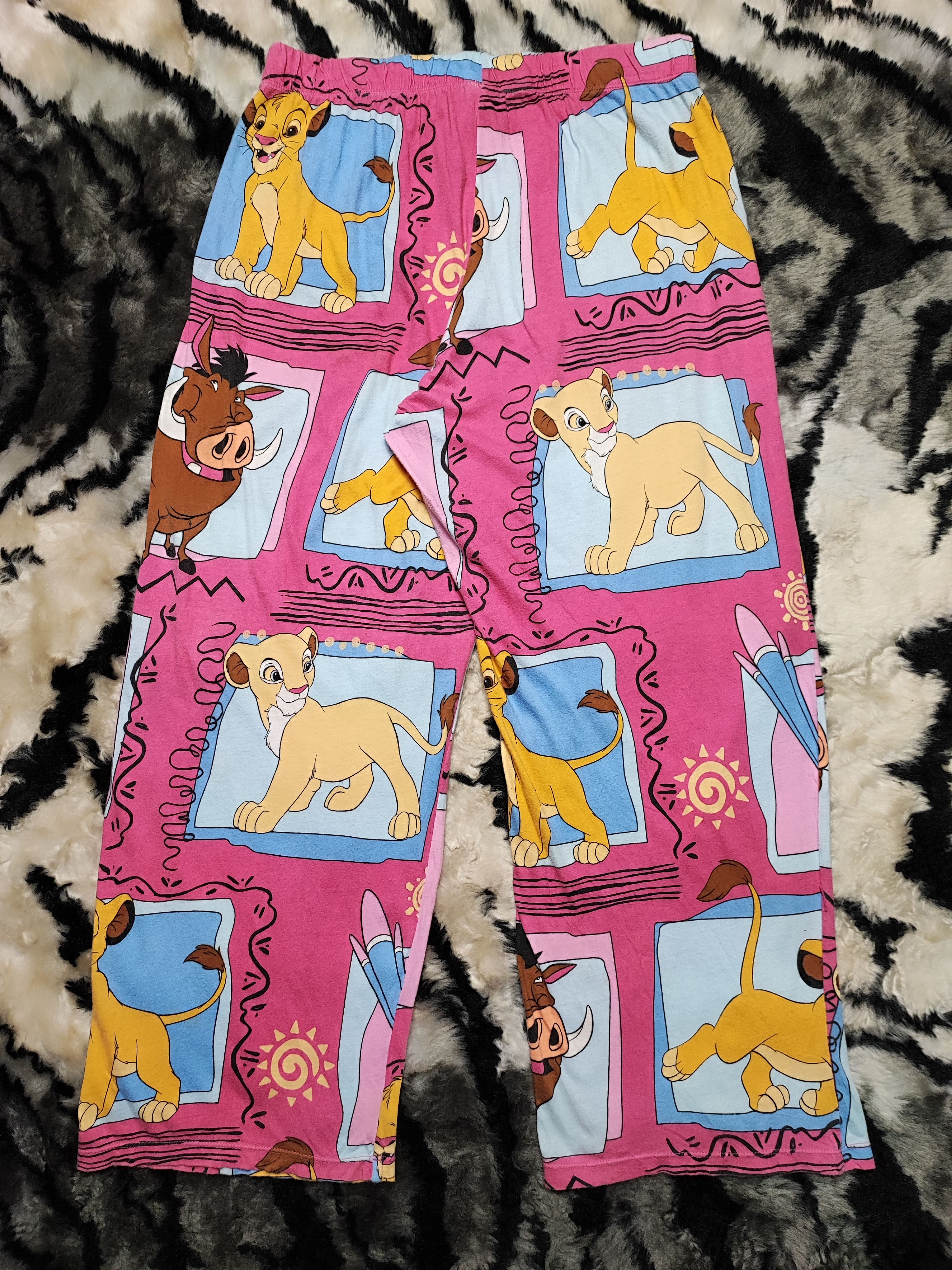 Cartoon Network Lion King Pants Sleepwear Size 28" / US 6 / IT 42 - 5 Thumbnail
