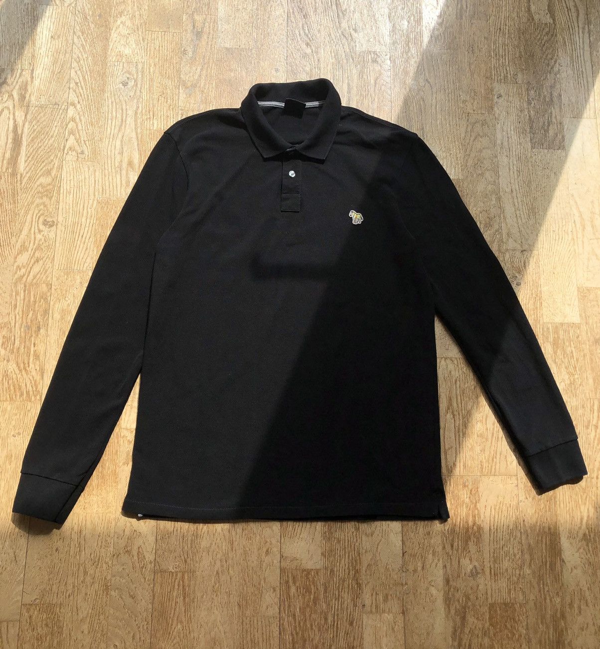 Paul Smith PAUL SMITH VINTAGE LONG SLEEVE POLO SHIRT Size US L / EU 52-54 / 3 - 1 Thumbnail