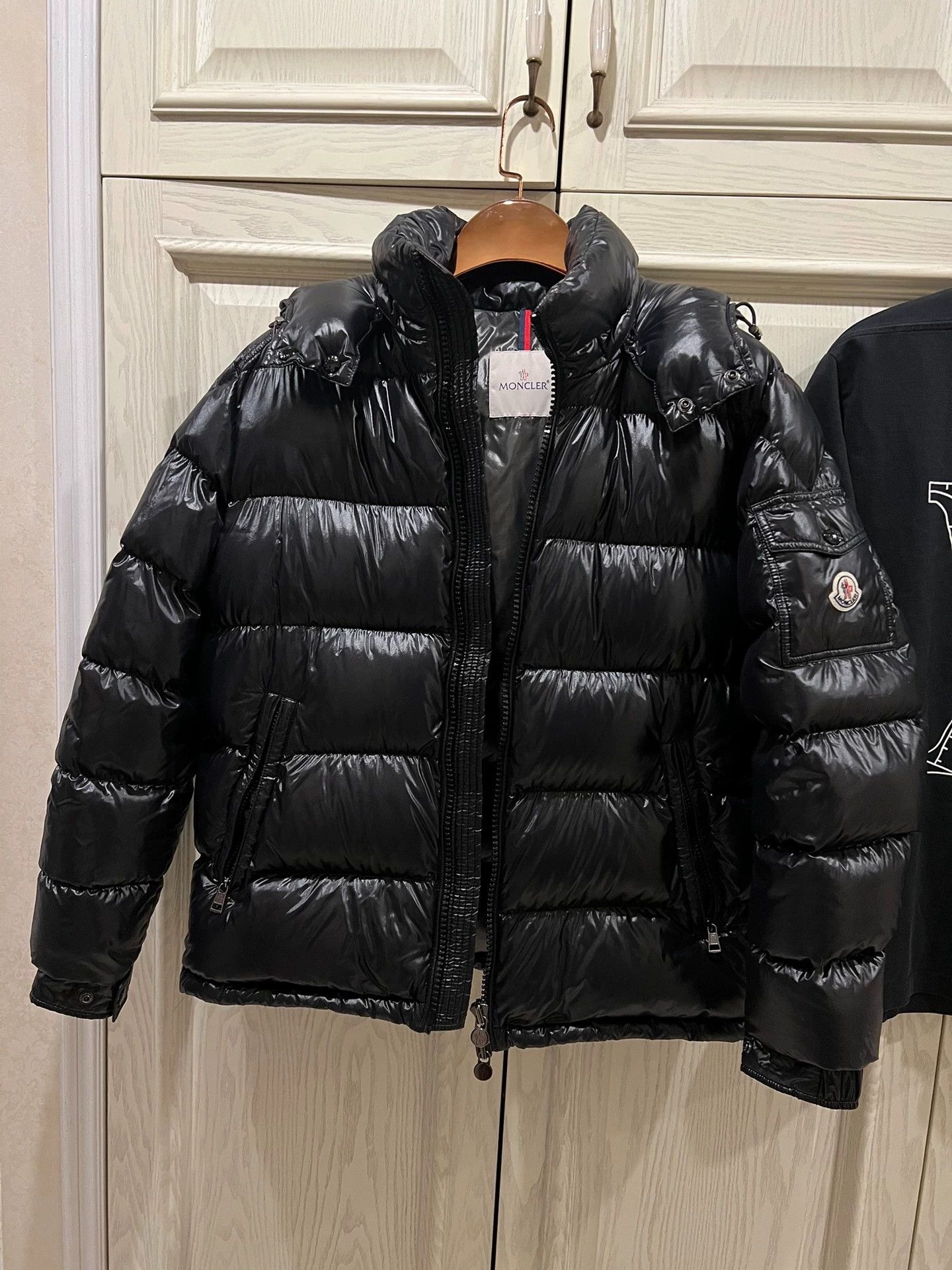 Moncler black puffer jacket by moncler maya Size US XXL / EU 58 / 5 - 1 Thumbnail