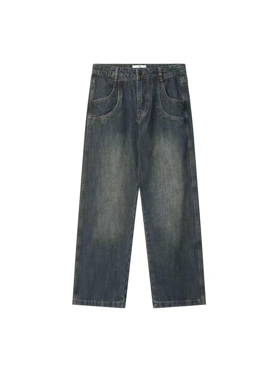 Japanese Brand × Jean High street vintage minimalist baggy straight leg jeans Size US 34 / EU 50 - 5 Thumbnail