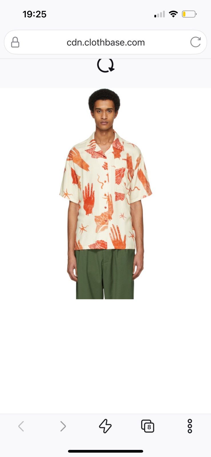 Acne Studios Acne Studios Ss20 Camp Shirt unisex Size US S / EU 44-46 / 1 - 4 Thumbnail