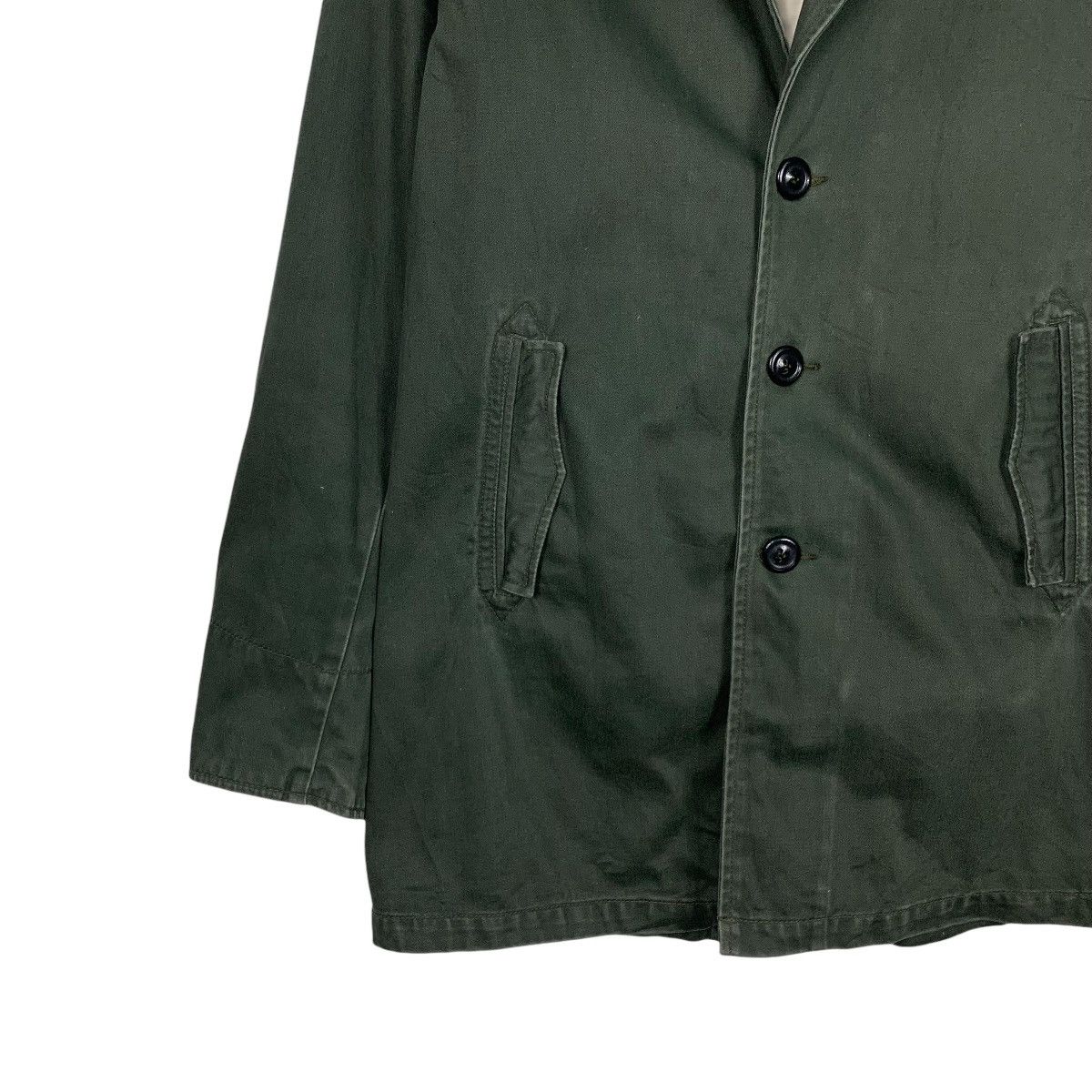 Vintage 90’s SOFTESKINE Olive Green Casual Jacket #2652-C119 Size US S / EU 44-46 / 1 - 3 Thumbnail