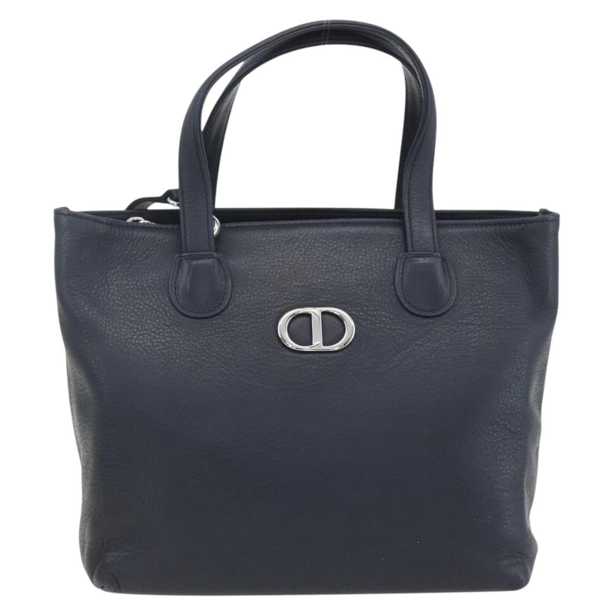Dior Christian Dior Vintage CD Handbag Leather Size ONE SIZE - 1 Thumbnail