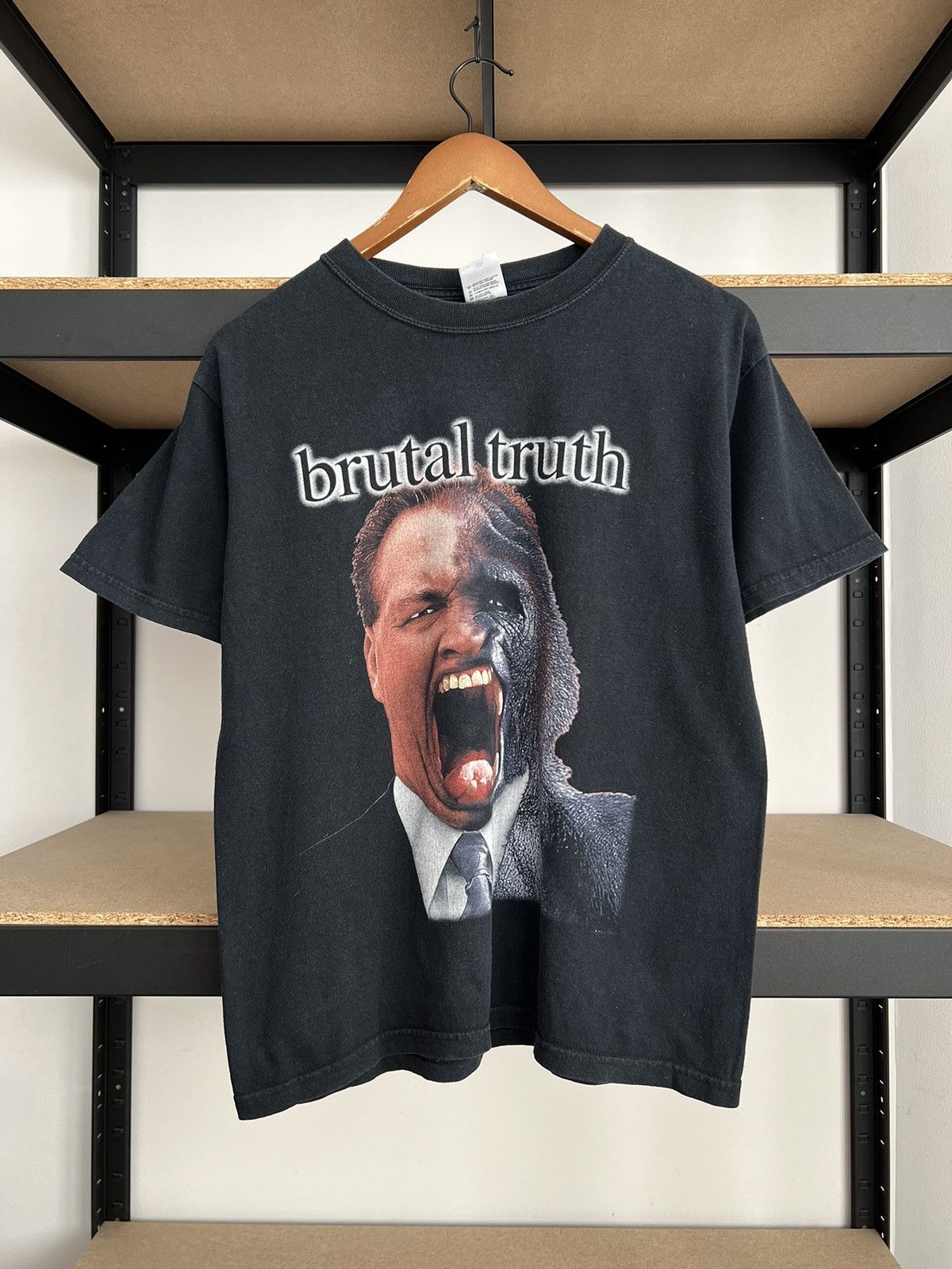 Band Tees Vintage 2000s Brutal Truth Sounds of the Animal Kingdom Tee Size US M / EU 48-50 / 2 - 1 Thumbnail