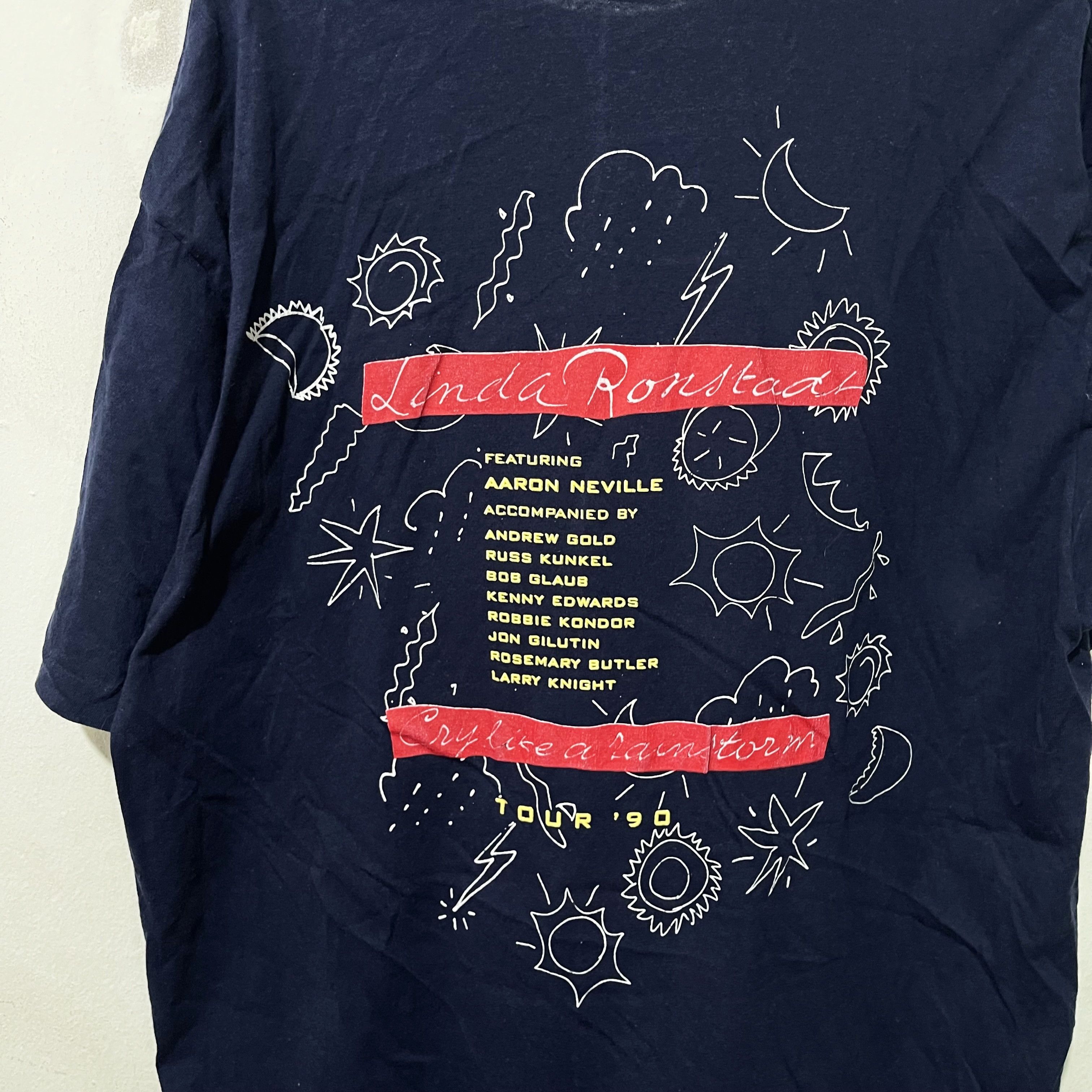 Vintage Vintage 90s Linda Ronstadt Shirt Size US XL / EU 56 / 4 - 4 Thumbnail