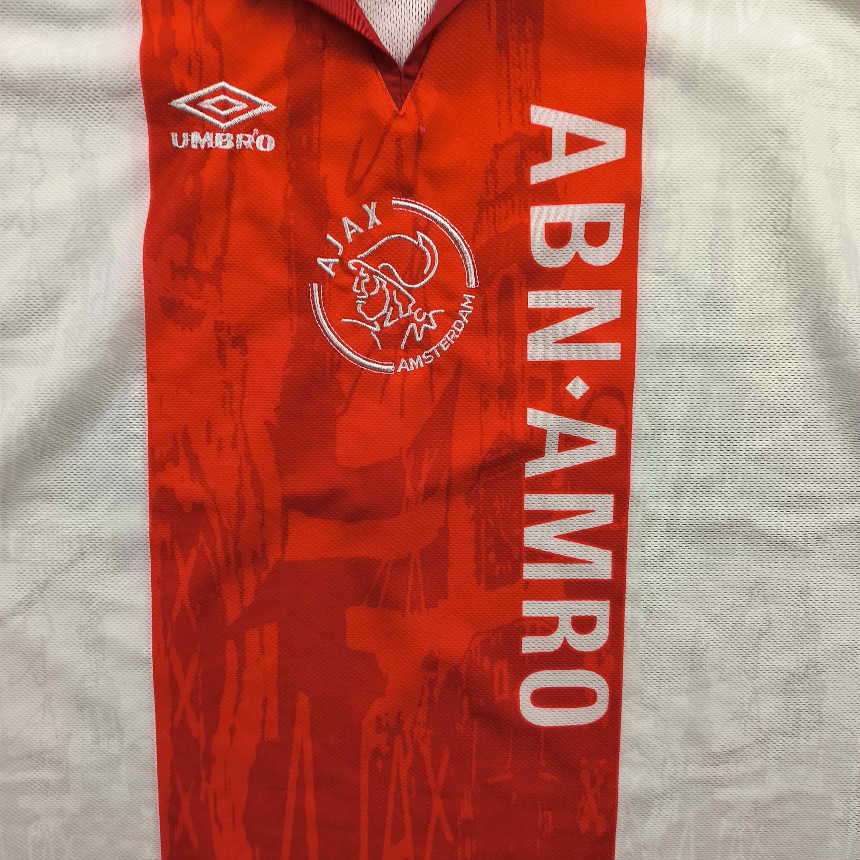 Umbro Ajax Amsterdam 1996-97 Umbro home football jersey size XL Size US XL / EU 56 / 4 - 4 Thumbnail