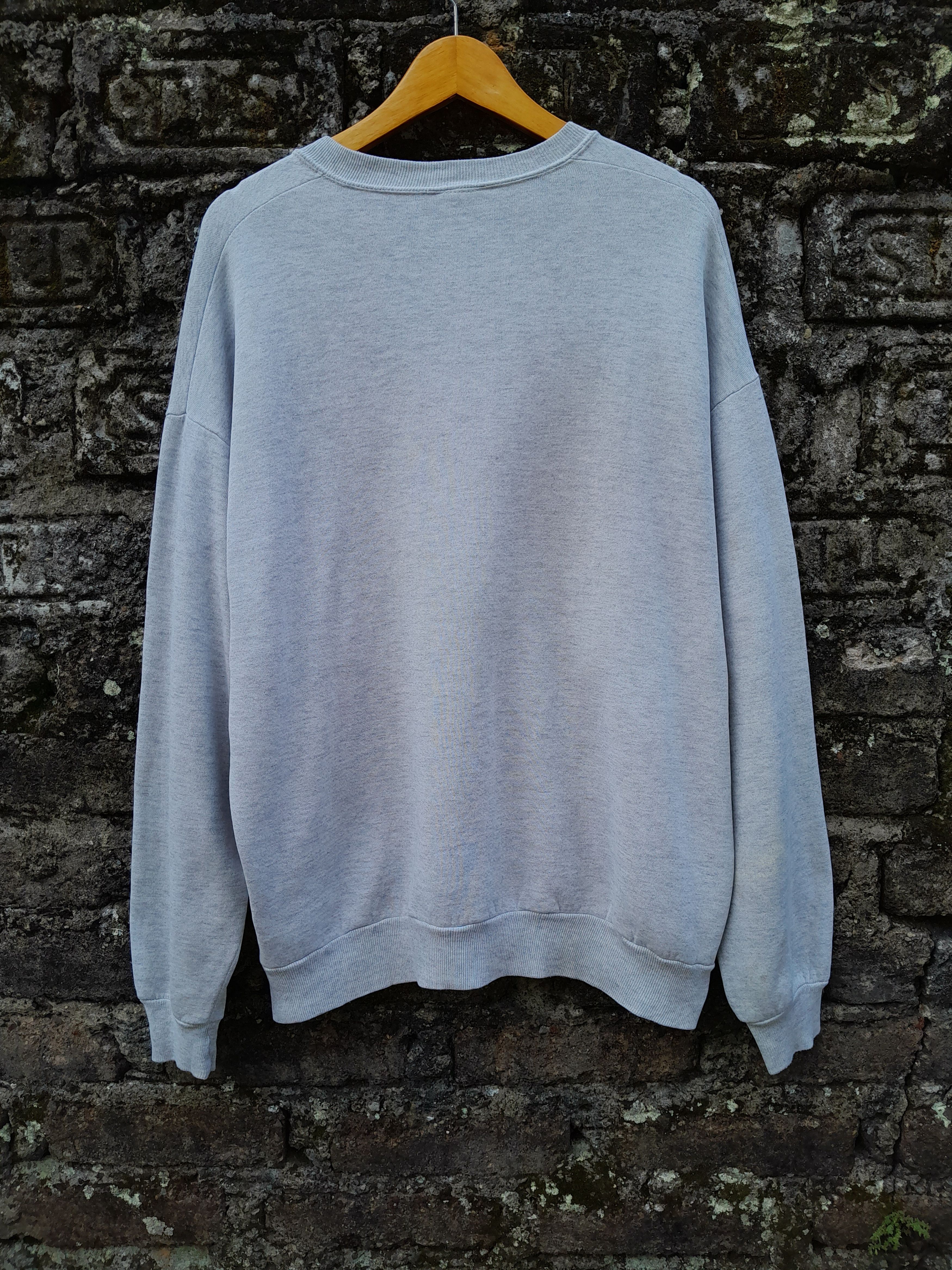 Jerzees Vintage 80s Blank jerzees sweatshirt Size US XL / EU 56 / 4 - 4 Thumbnail