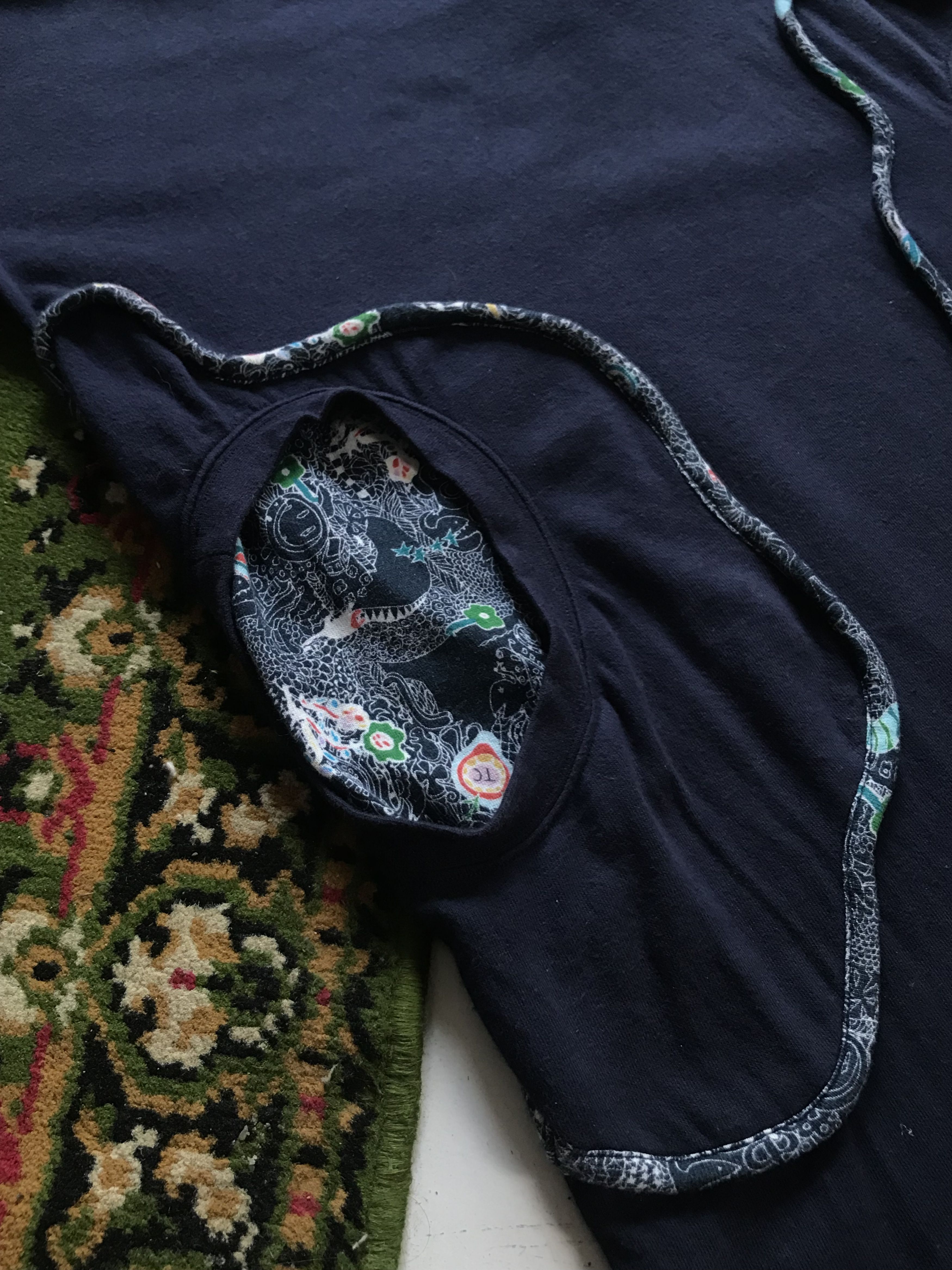 Tsumori Chisato Tsumori Chisato - Long Sweater Dress Flowers Pocket Size S / US 4 / IT 40 - 4 Thumbnail