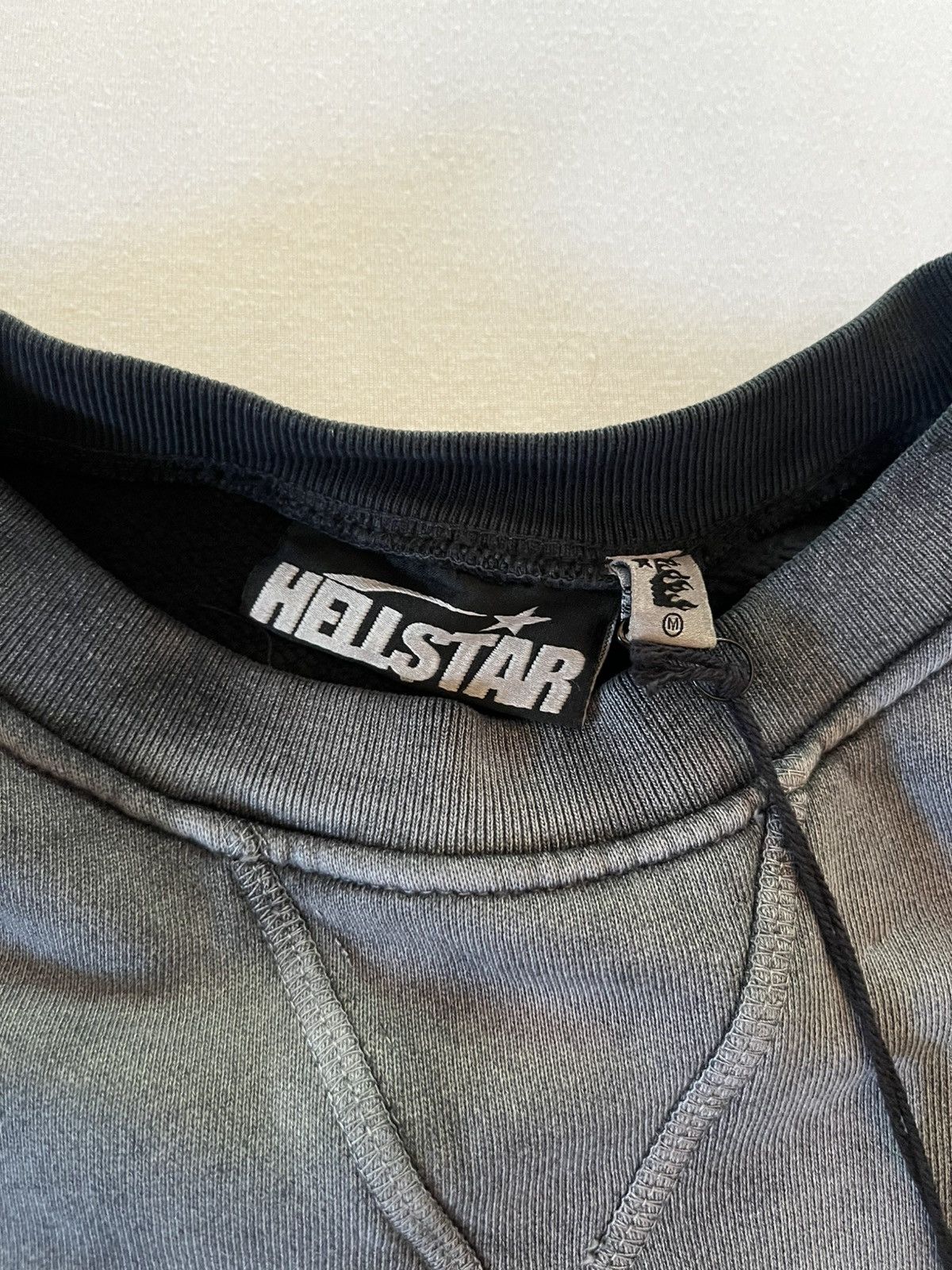 HELLSTAR Hellstar Burned Tribal Crewneck Size US M / EU 48-50 / 2 - 4 Thumbnail