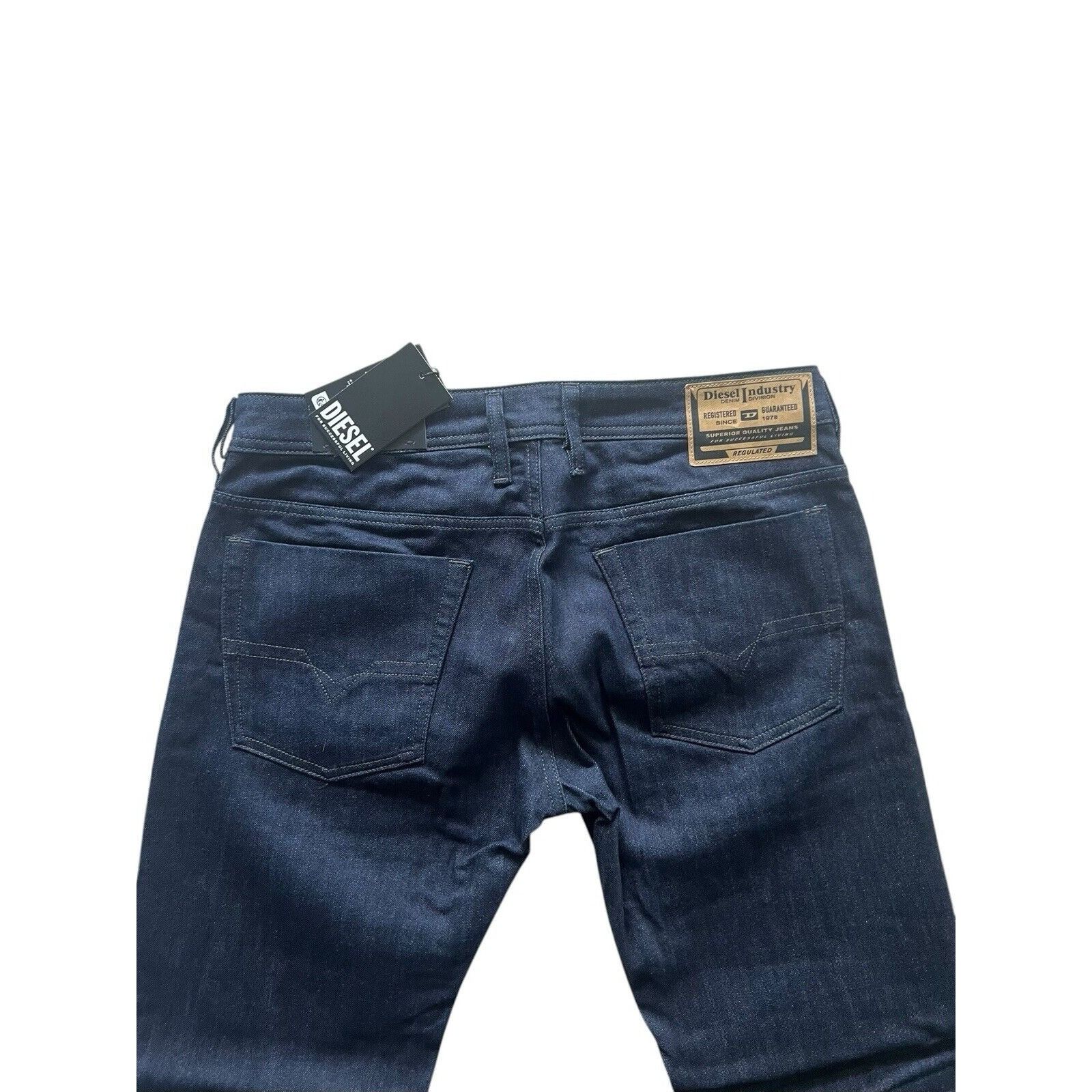 Diesel Diesel Mens Zatiny Bootcut Jeans RB060 Dark Blue Size 36/32 Size US 36 / EU 52 - 4 Thumbnail
