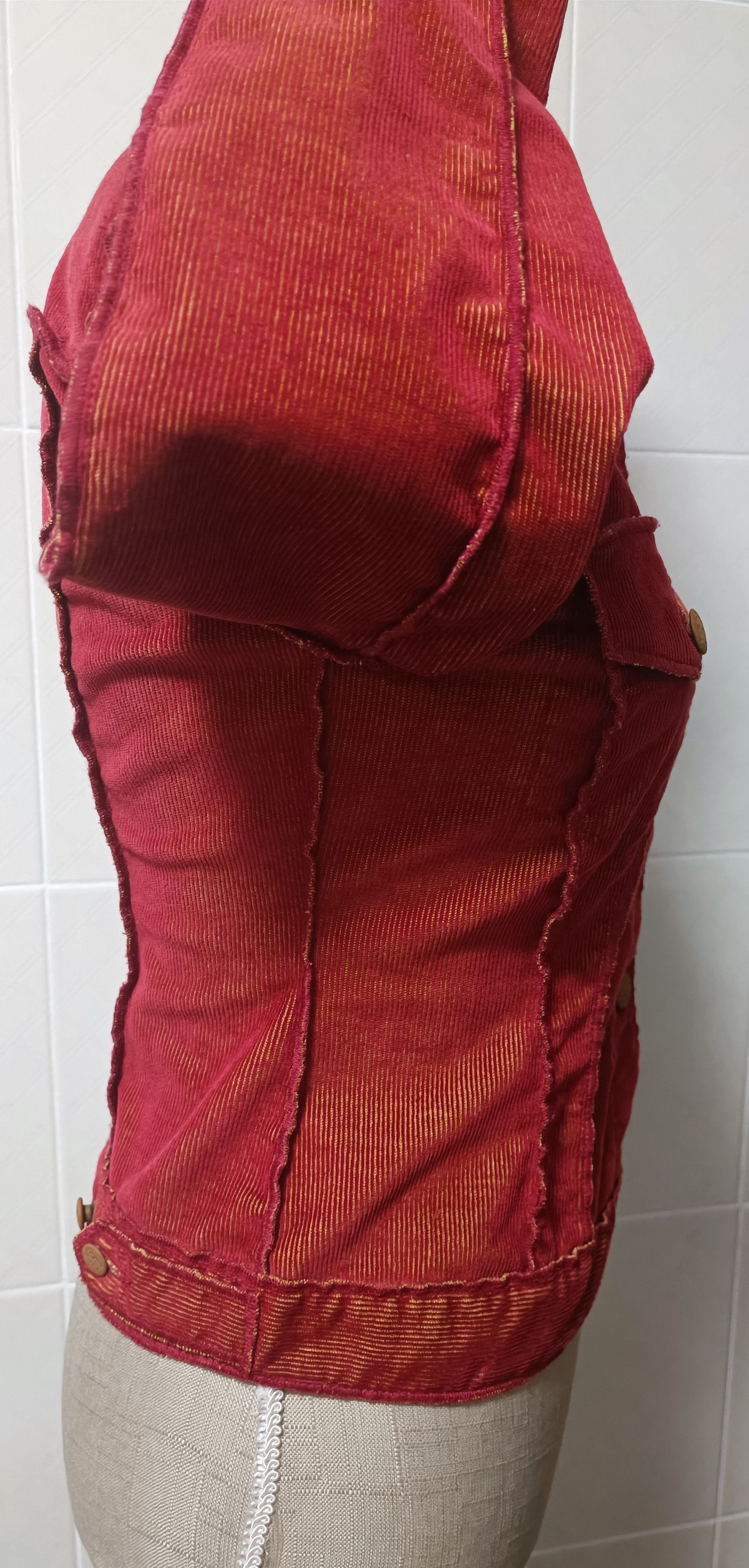 Jean Paul Gaultier 90's - Lightweight fine corduroy jacket Size S / US 4 / IT 40 - 16 Thumbnail