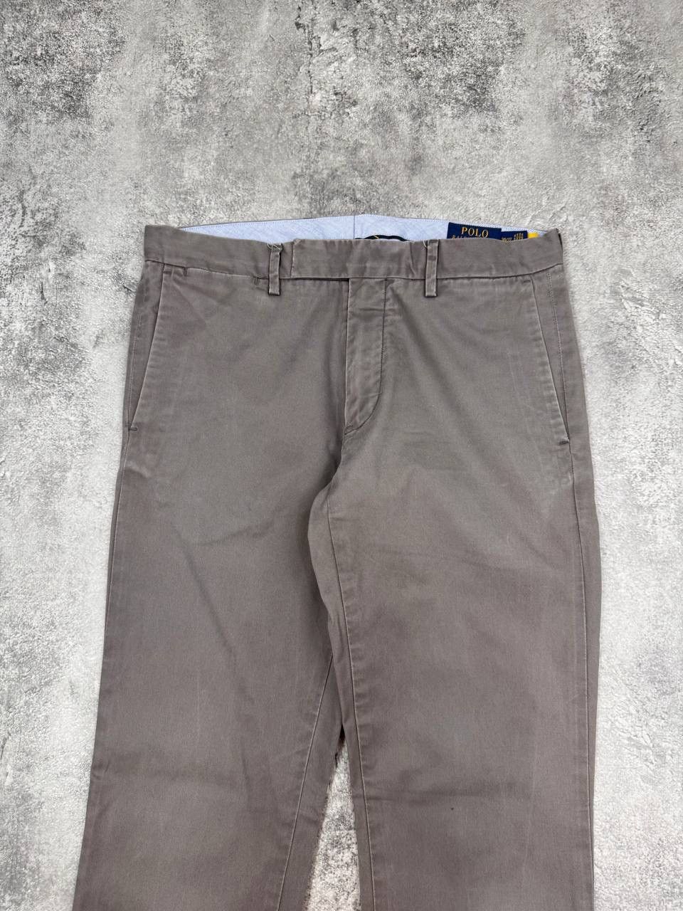 Polo Ralph Lauren Polo Ralph Lauren Men Slim Fit Chino Grey Casual Trousers Size US 30 / EU 46 - 7 Thumbnail