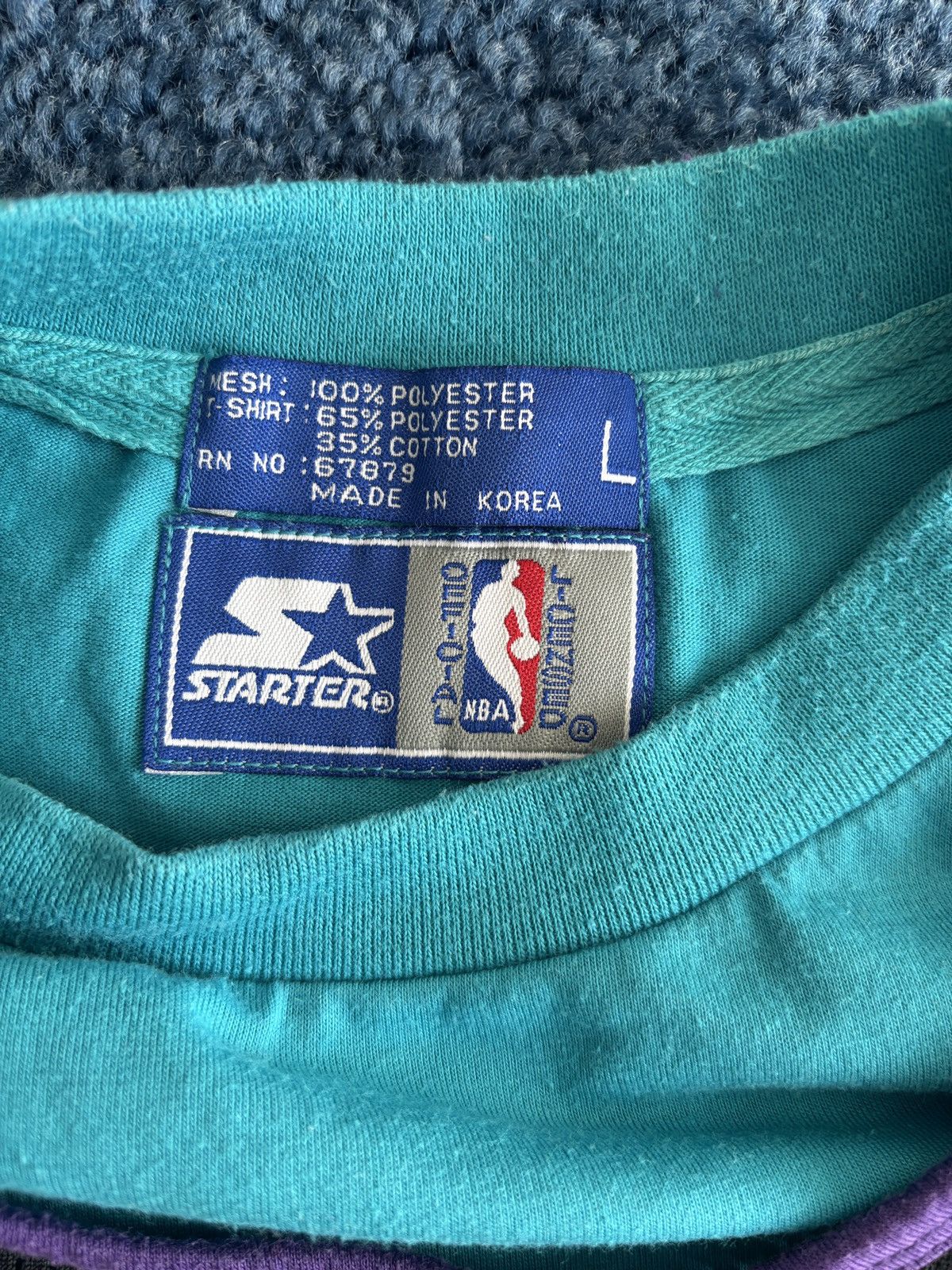 NBA Charlotte Hornets: short sleeves with mesh tank Size US L / EU 52-54 / 3 - 3 Thumbnail