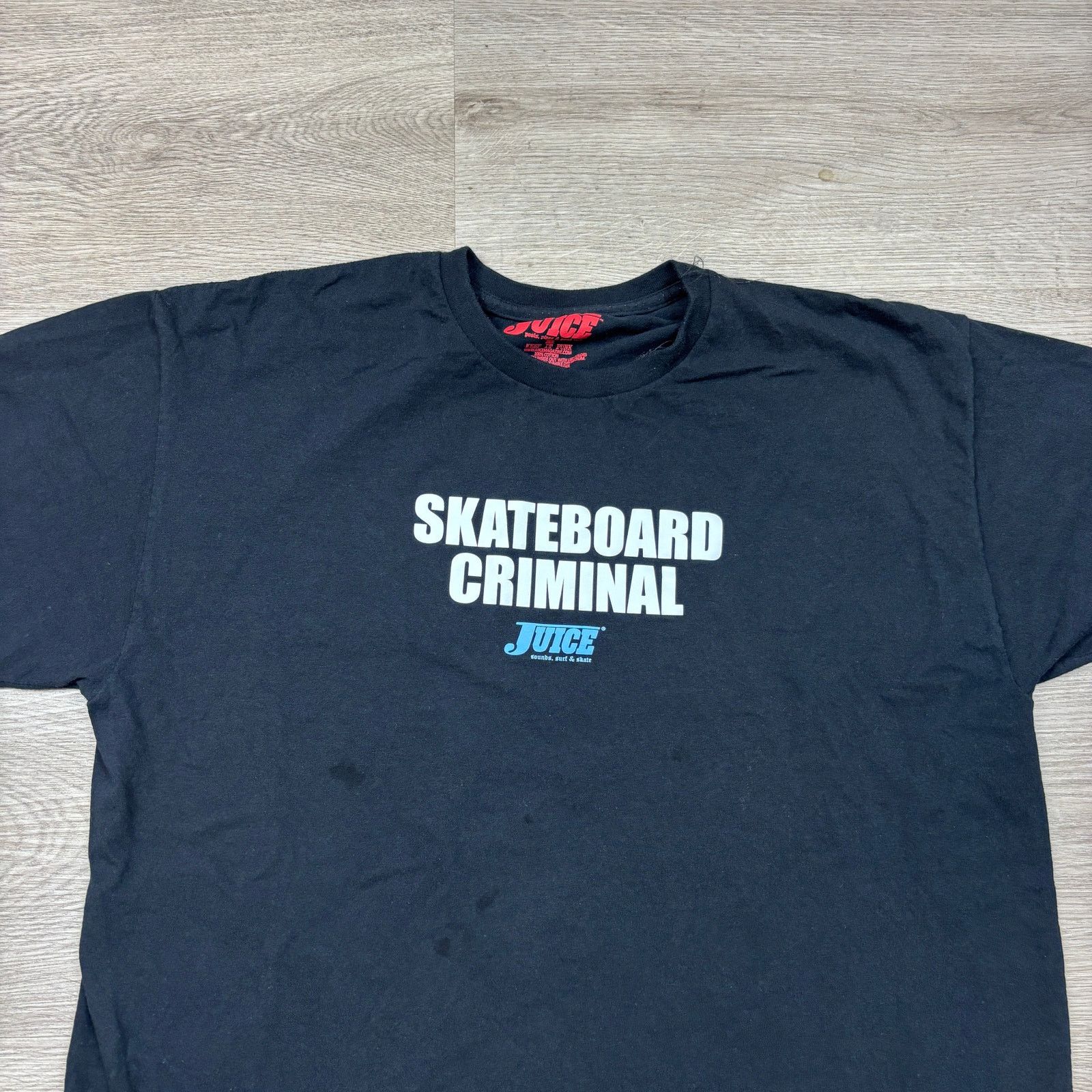 Other Juice Skateboard Criminal Short Sleeve Shirt Men's XL Skater Size US XL / EU 56 / 4 - 2 Thumbnail