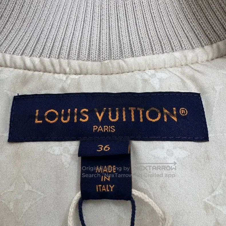 Louis Vuitton Louis Vuitton SS24 logo full print short high collar cotto Size XS / US 0-2 / IT 36-38 - 3 Thumbnail