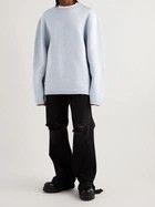 Raf Simons o1y0325 Crewneck Sweater in Sky Blue Size US S / EU 44-46 / 1 - 4 Thumbnail
