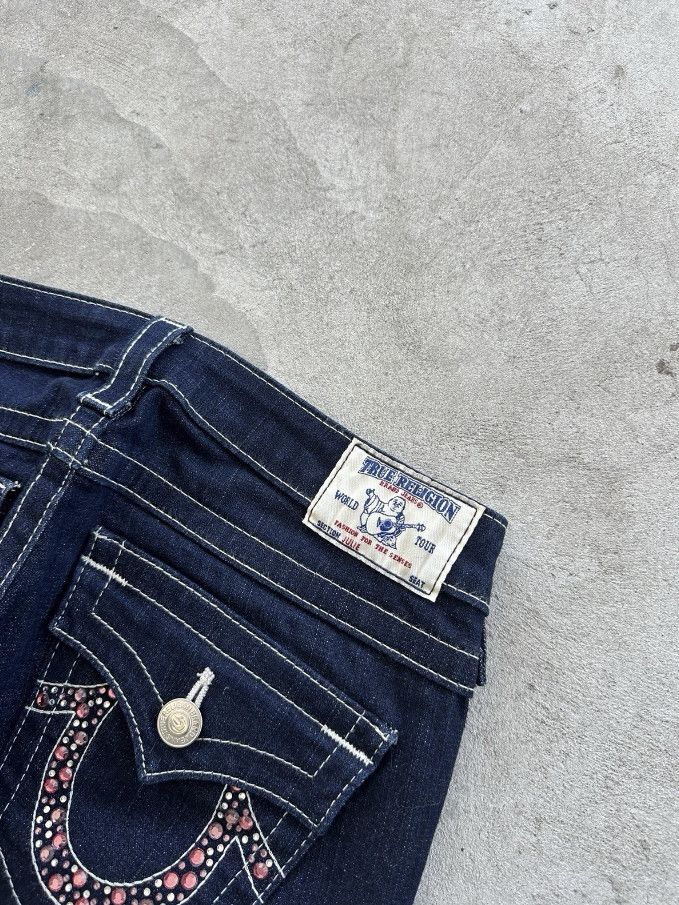 True Religion Vintage Jeans True Religion Skinny Woman Made in USA Blue 28 Size 28" / US 6 / IT 42 - 3 Thumbnail