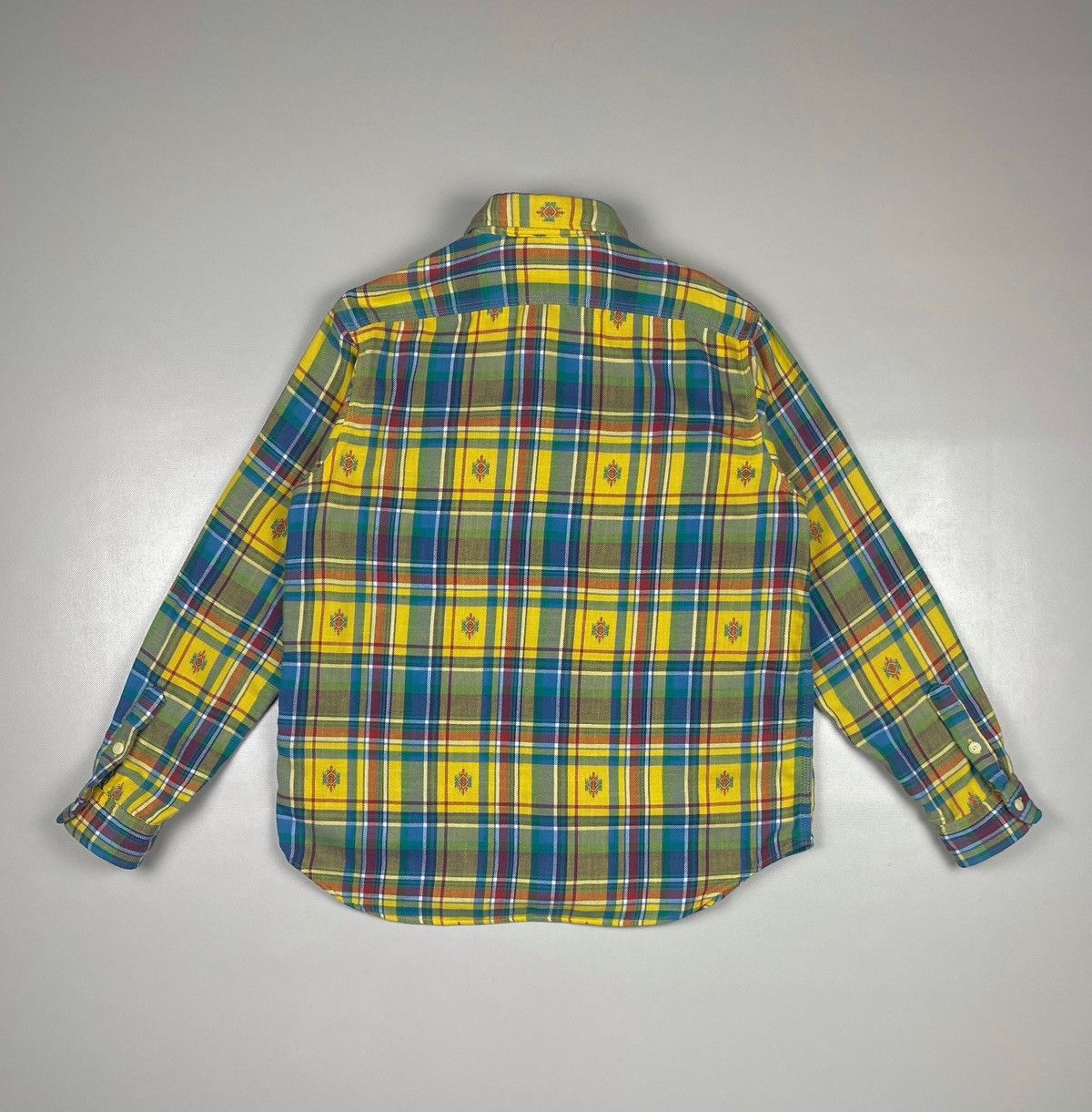 Polo Ralph Lauren Polo Ralph Lauren Men’s Aztec Print Flannel Shirt Size US L / EU 52-54 / 3 - 6 Thumbnail