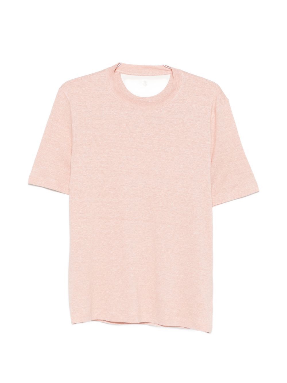 Brunello Cucinelli LINEN BLEND T-SHIRT Size US L / EU 52-54 / 3 - 1 Thumbnail