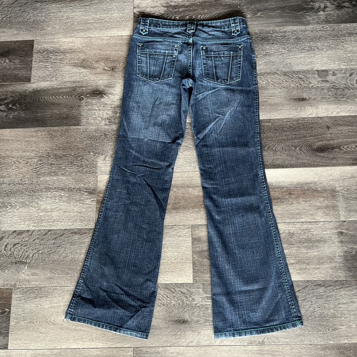Vintage Vintage 2000s Crest The Collection Low Rise Denim Jeans 7/8 Size 30" / US 8 / IT 44 - 1 Thumbnail