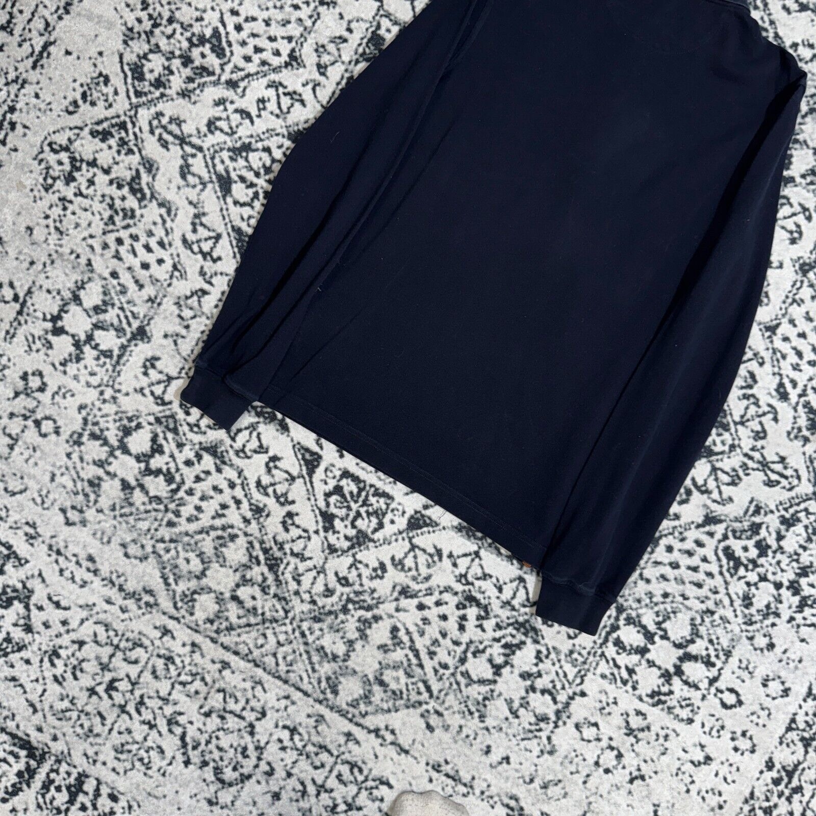 Paul & Shark × Vintage Vintage Paul & Shark Navy Blue Cotton Polo Rugby Shirt Size Size US M / EU 48-50 / 2 - 9 Thumbnail