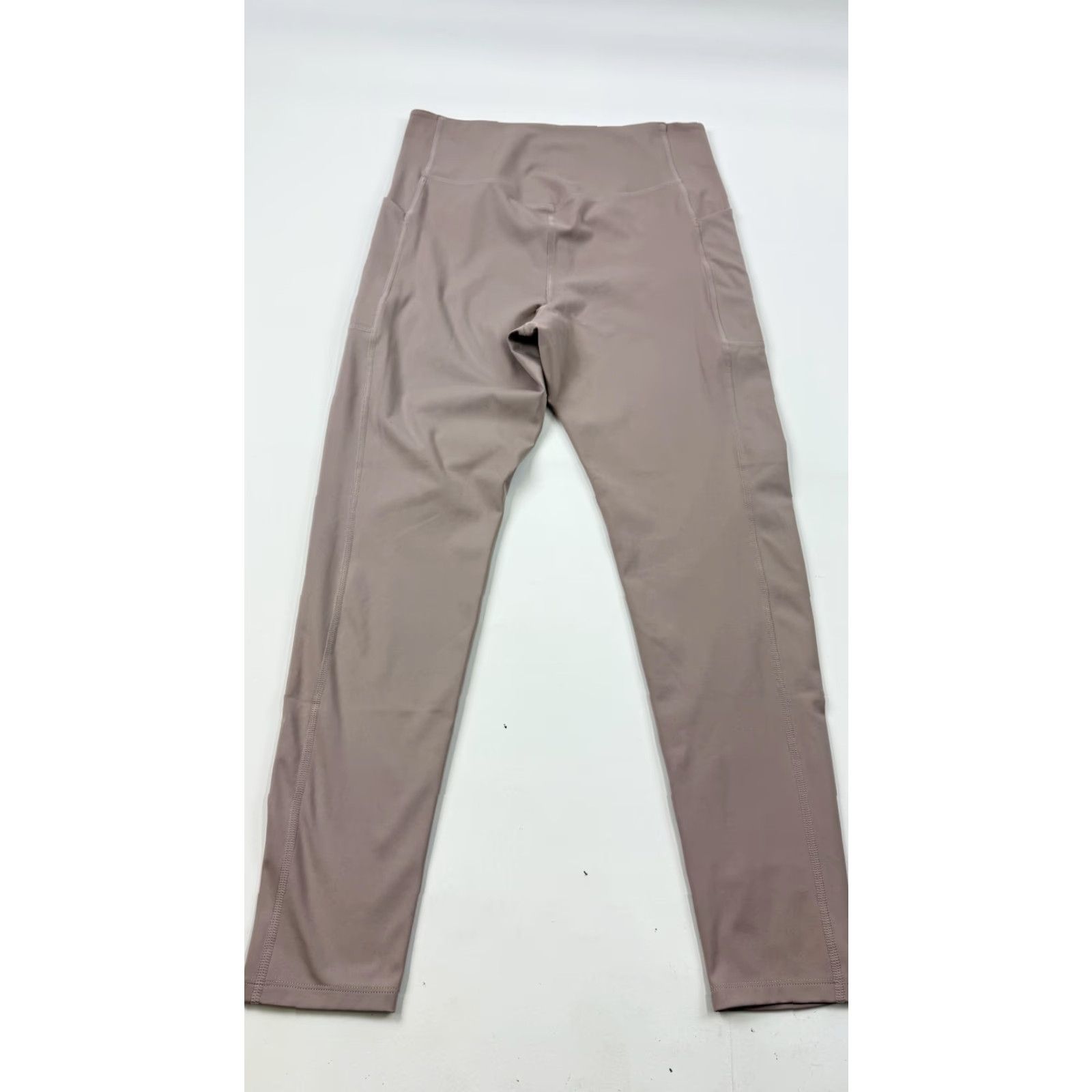 Girlfriend Collective VINTAGE Girlfriend Collective Leggings Womens XXL Taupe High Rise Pocket Yoga Pants Size 40" / US 18 - 5 Thumbnail