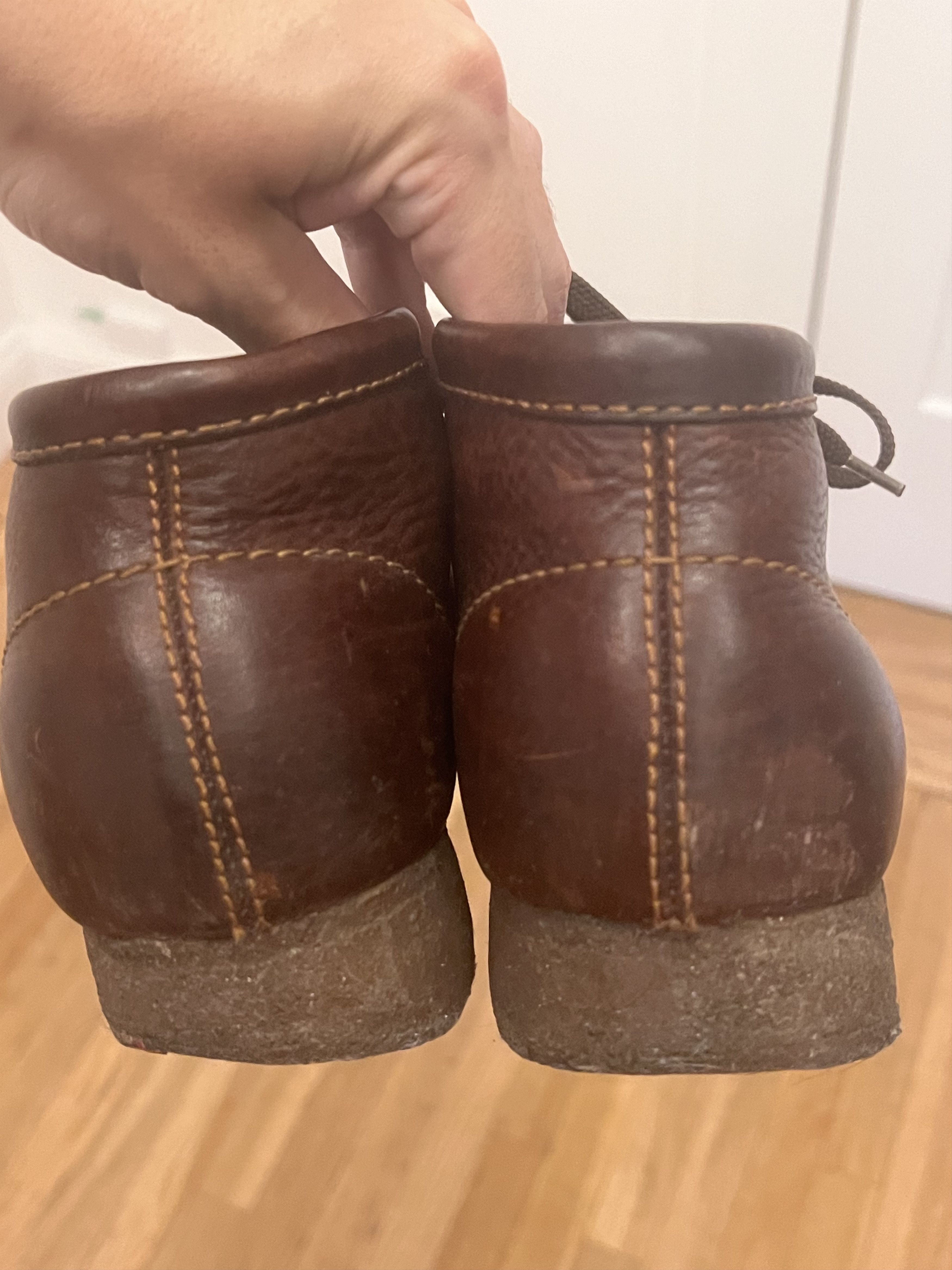 Clarks Clarks Waxed Leather Wallabee Size US 9.5 / EU 42-43 - 8 Thumbnail