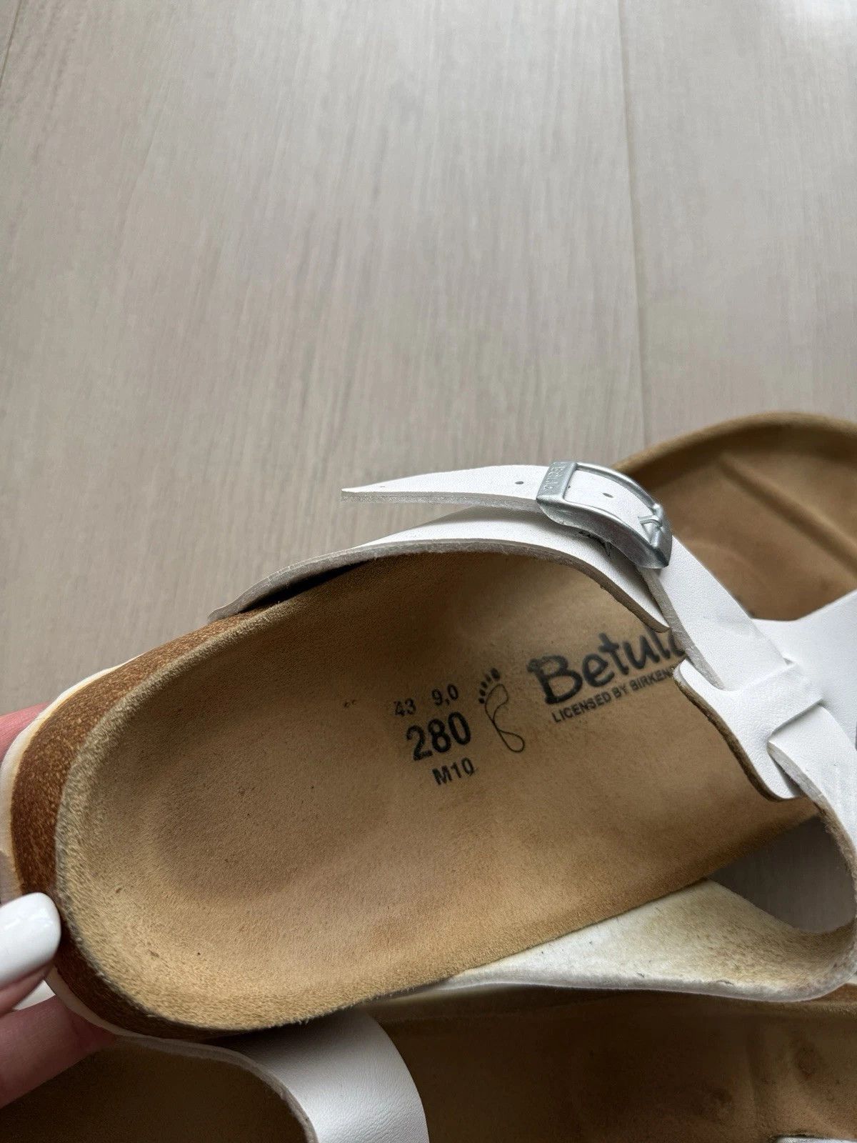 Birkenstock Birkenstock Betula Sandalls Slide Mens Comfort Shoes Leather Size US 10 / EU 43 - 5 Thumbnail