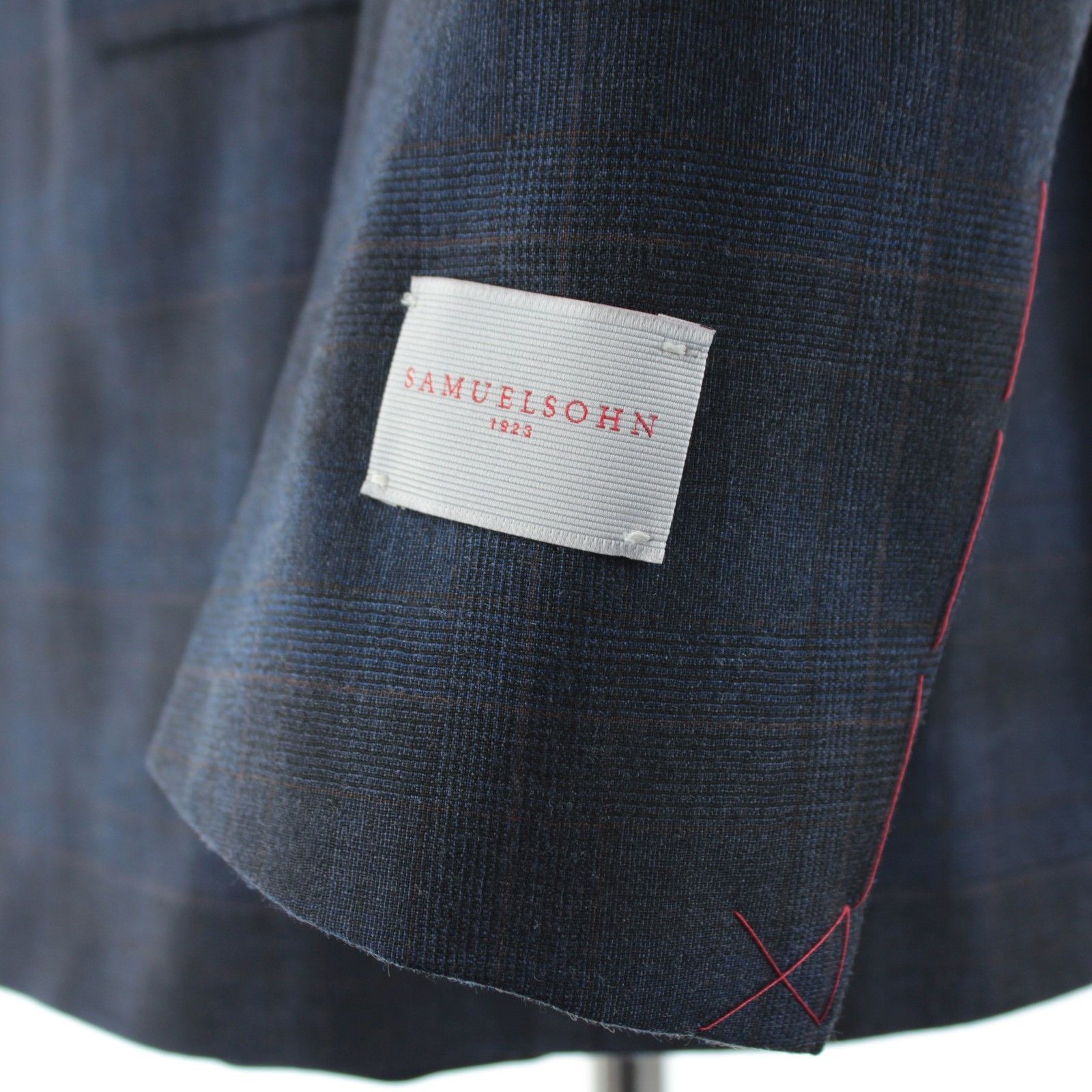 Samuelsohn Samuelsohn Suit Size US 50 Regular in Blue Size 50R - 4 Thumbnail