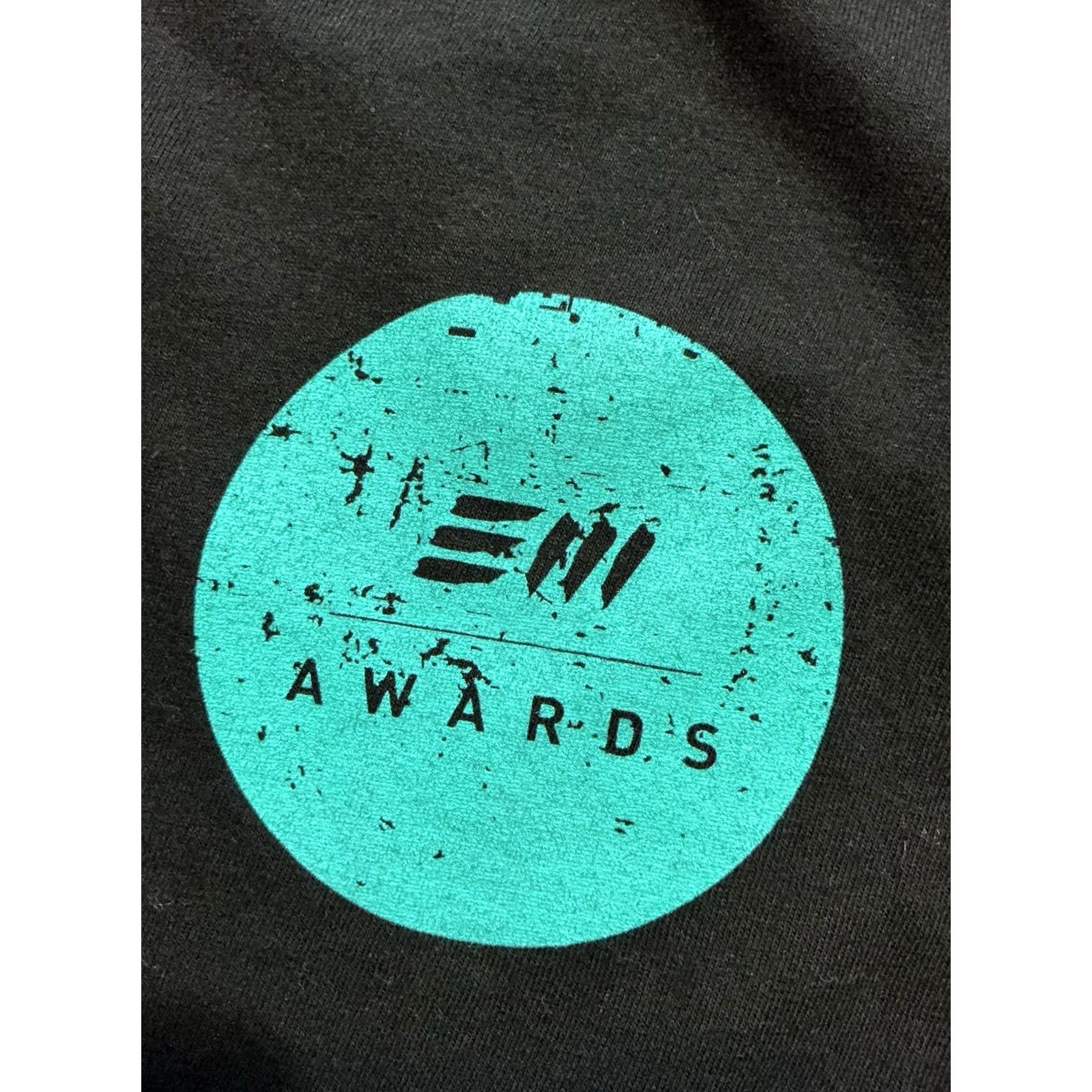 Vintage VINTAGE The Electronic Music Awards 2017 Autograf Goldfish Lineup EDM Black Graphic T-Shirt LG Mens Size US L / EU 52-54 / 3 - 6 Thumbnail