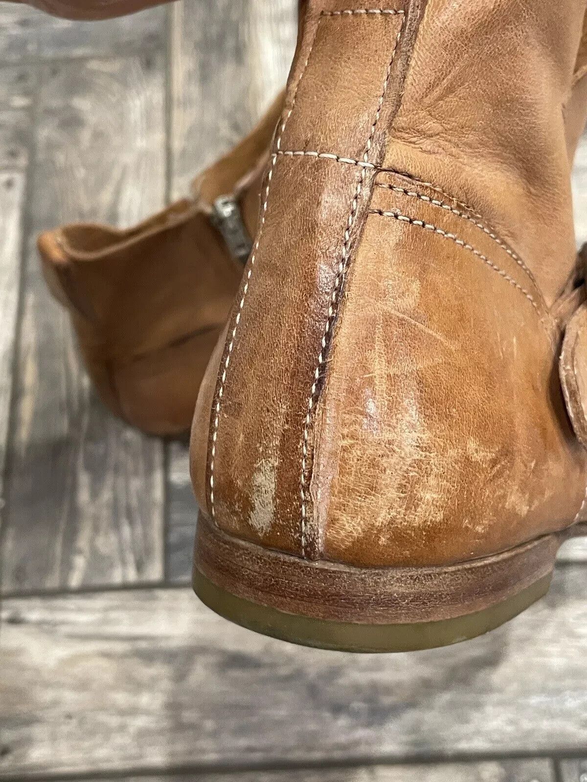 MoMA MOMA WOMENS ANKLE BOOTS SHOES LEATHER BROWN Size 40 Size US 10 / IT 40 - 10 Thumbnail