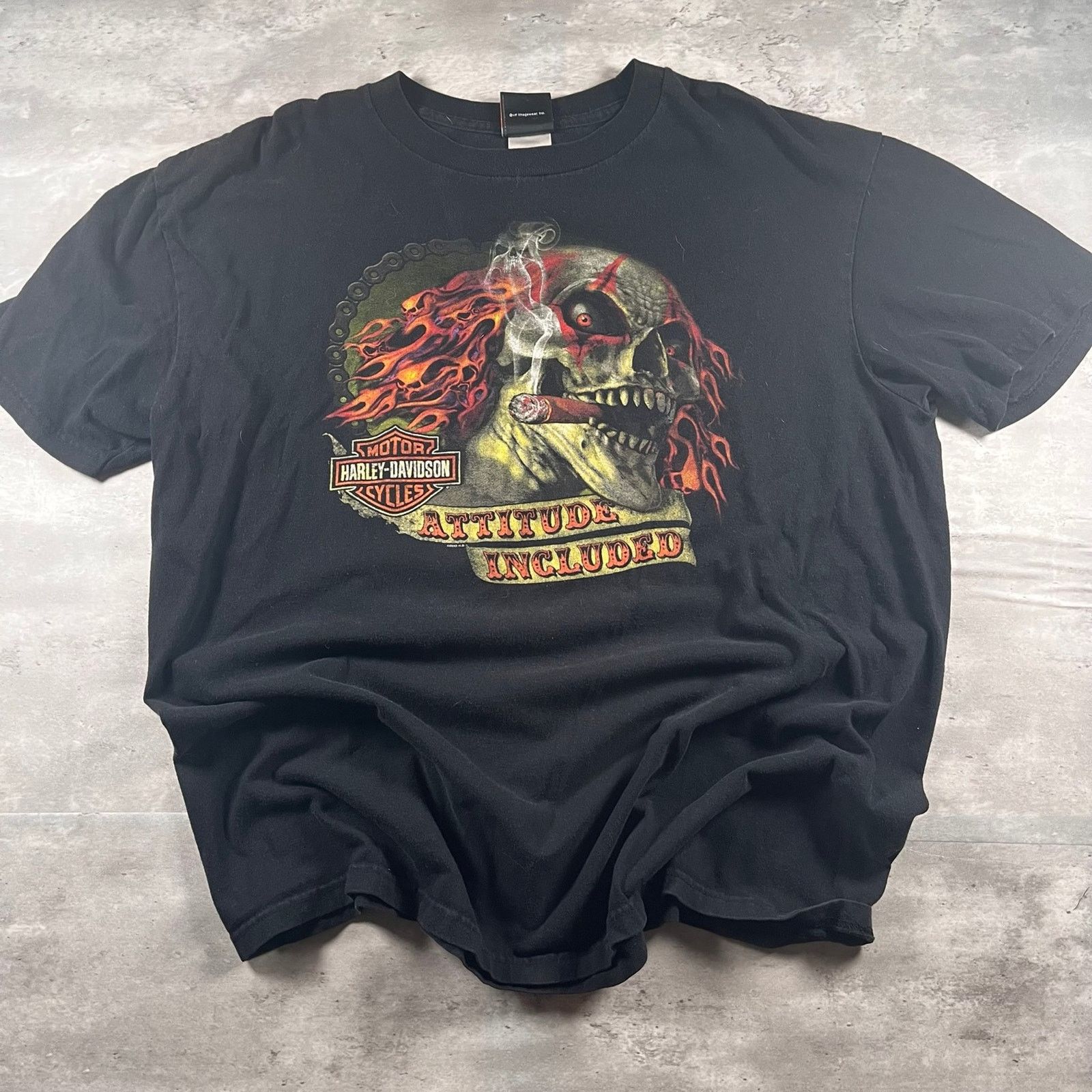 Harley Davidson Vintage Harley Davidson t shirt Size US XL / EU 56 / 4 - 1 Thumbnail