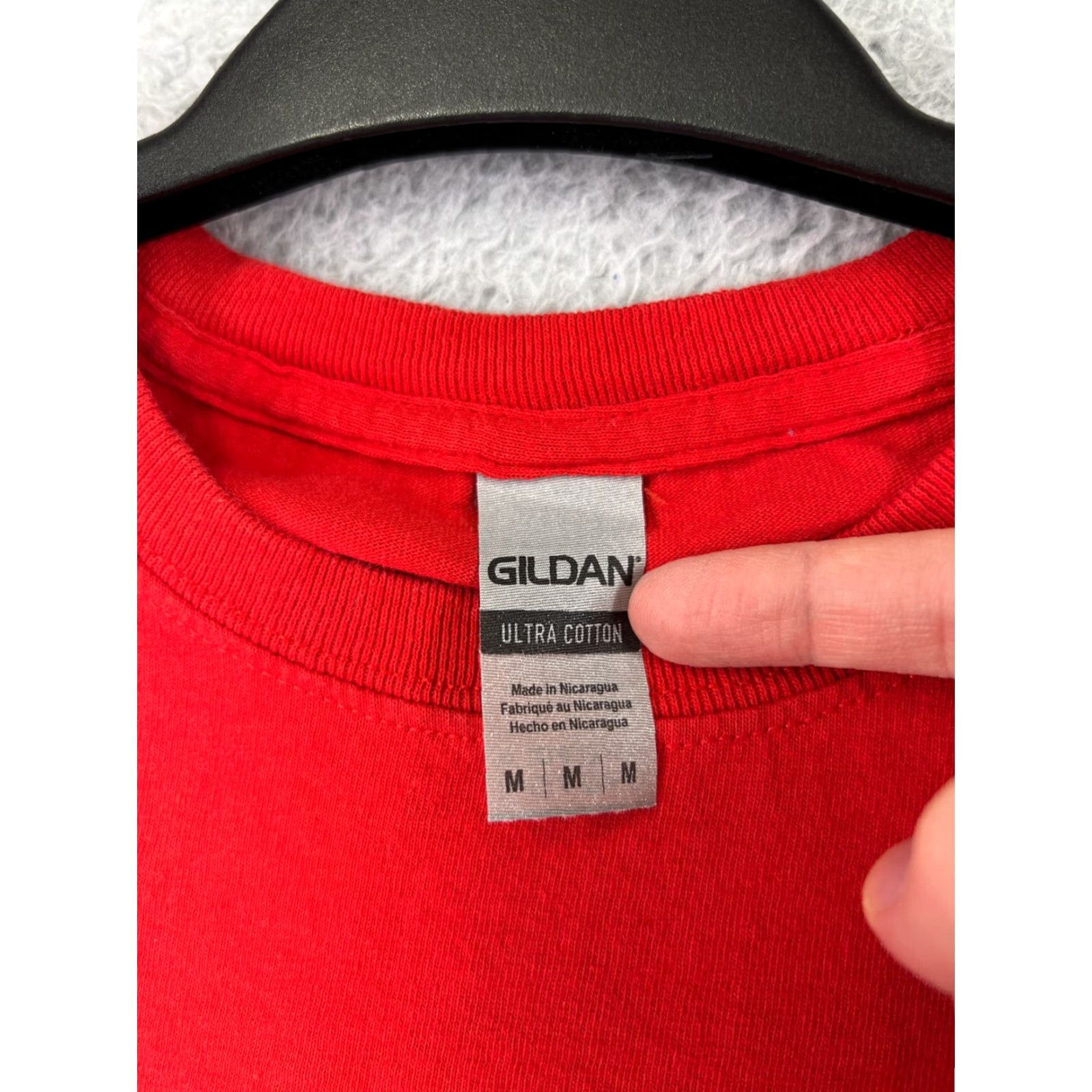 Gildan Beach All Stars Shirt Mens Medium Red East Long Beach Pony 2021 Baseball Crew Size US M / EU 48-50 / 2 - 4 Thumbnail