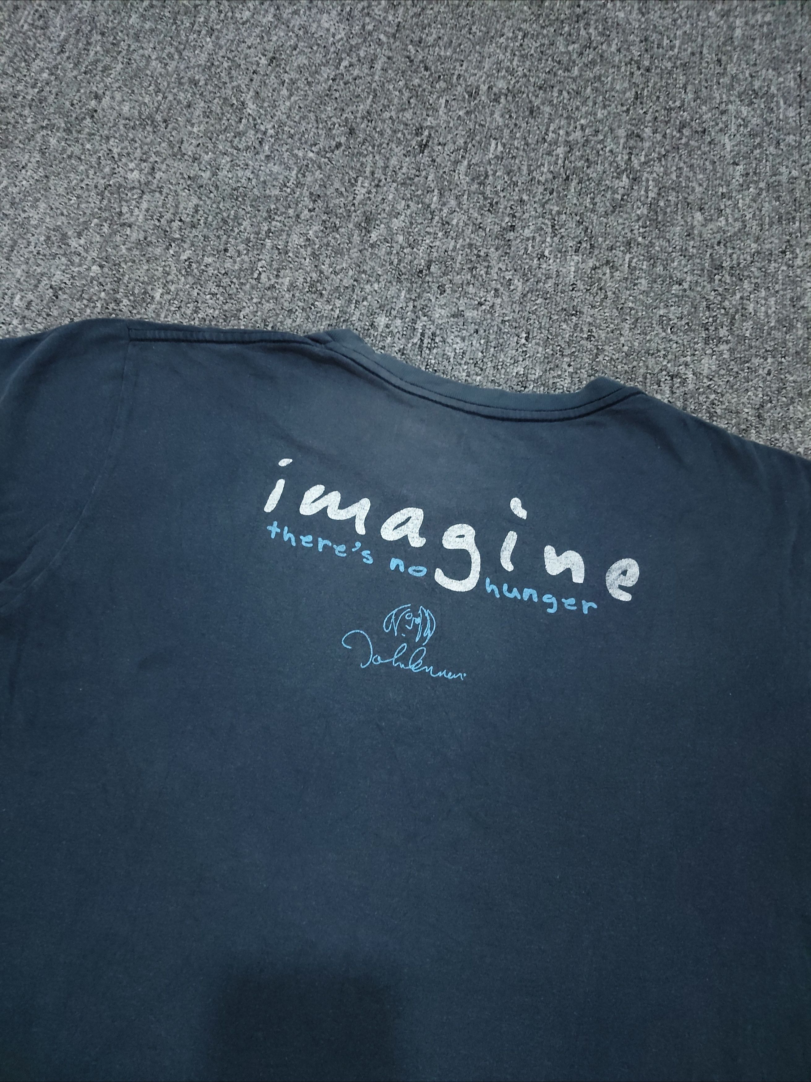 Band Tees VTG John Lennon IMAGINE Hard Rock Cafe t shirt rare Size US M / EU 48-50 / 2 - 7 Thumbnail